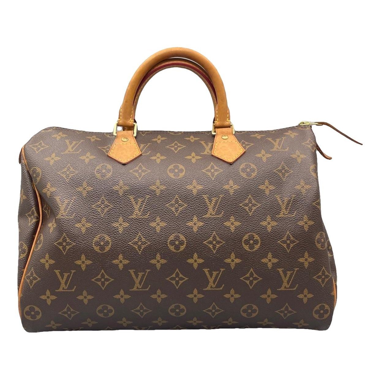 Speedy leather handbag