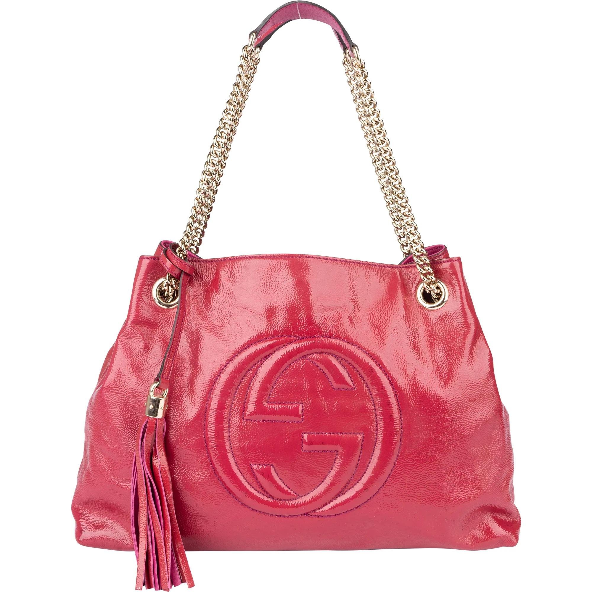 Soho patent leather handbag