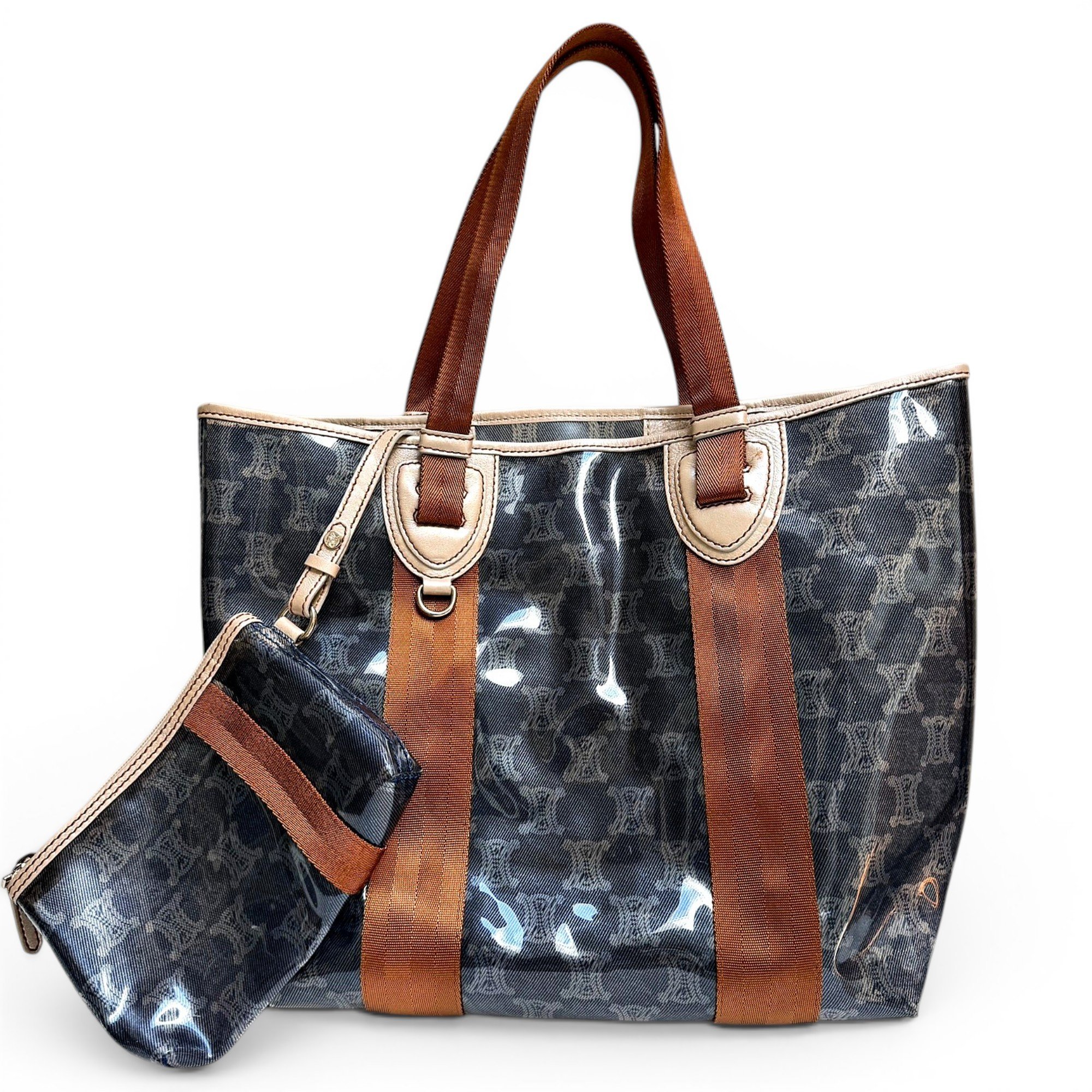 Vinyl tote