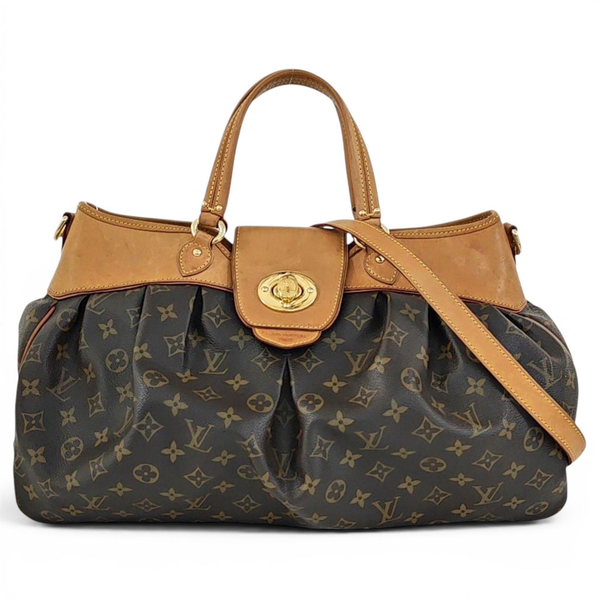 Leather handbag