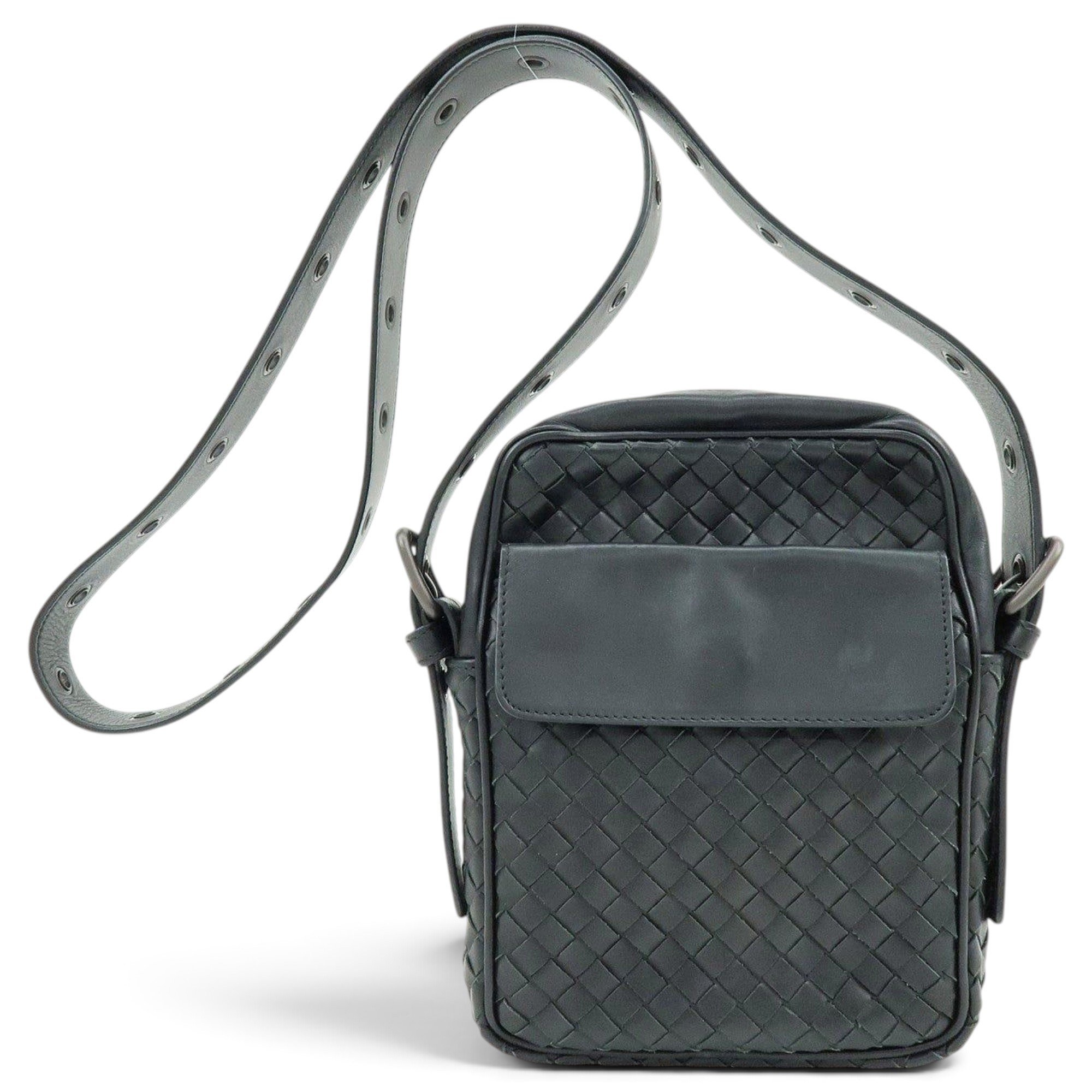 Veneta leather crossbody bag