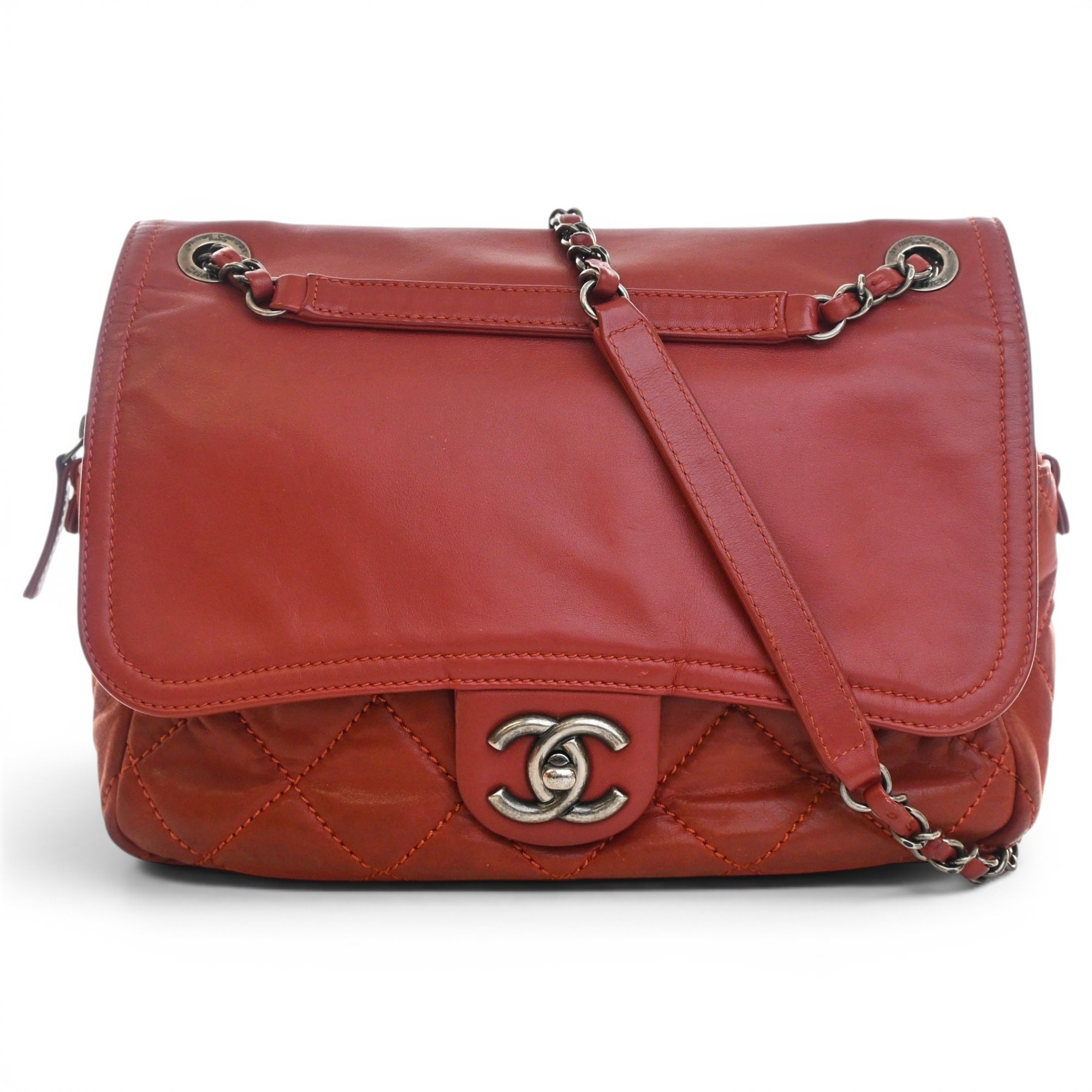 Leather crossbody bag