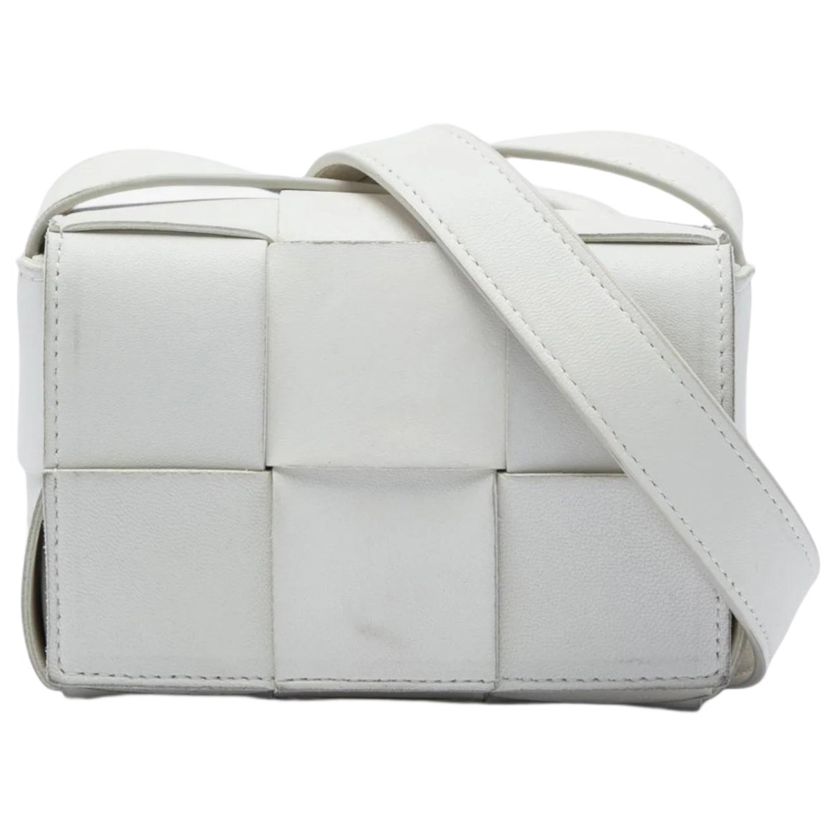 Cassette leather crossbody bag