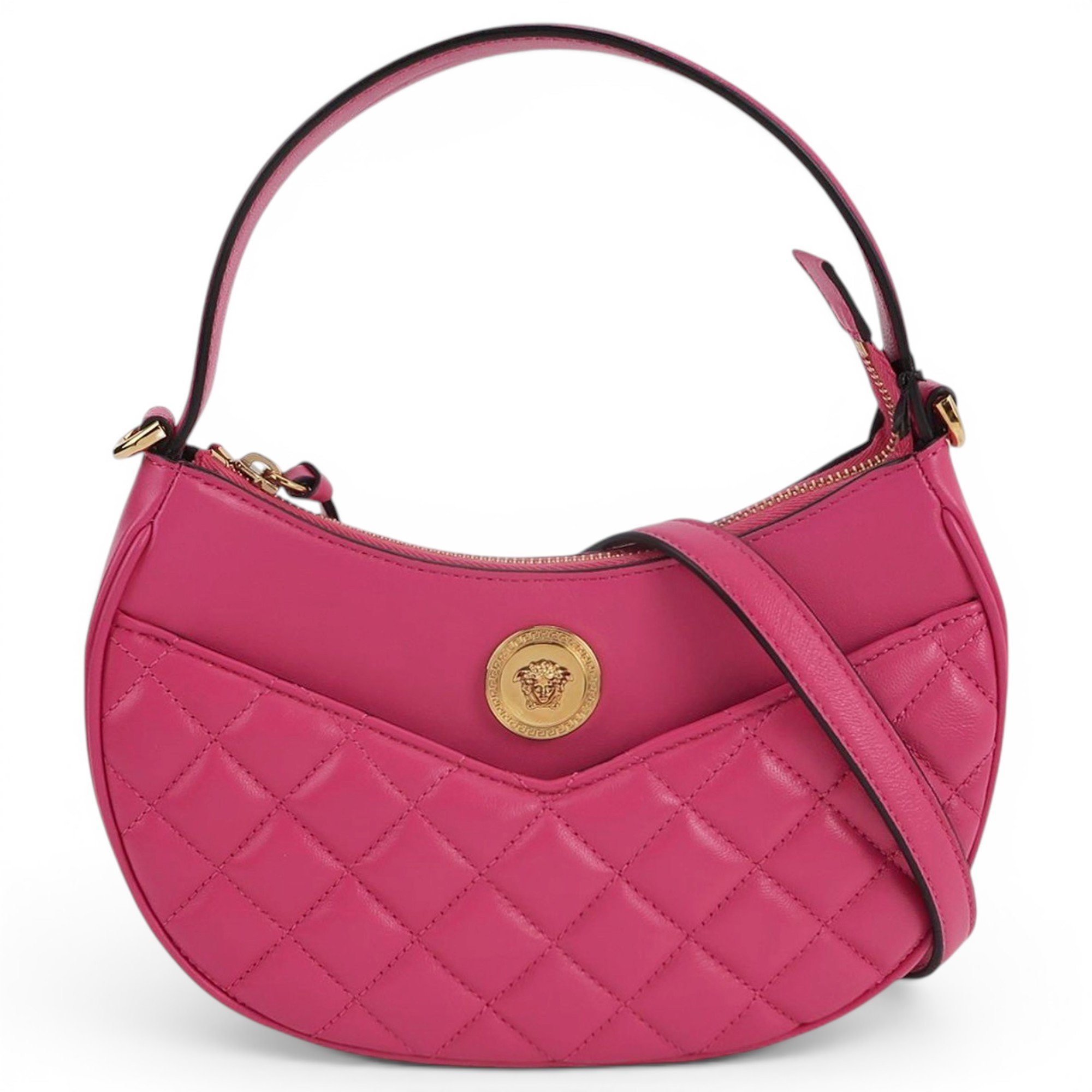 La Medusa leather handbag