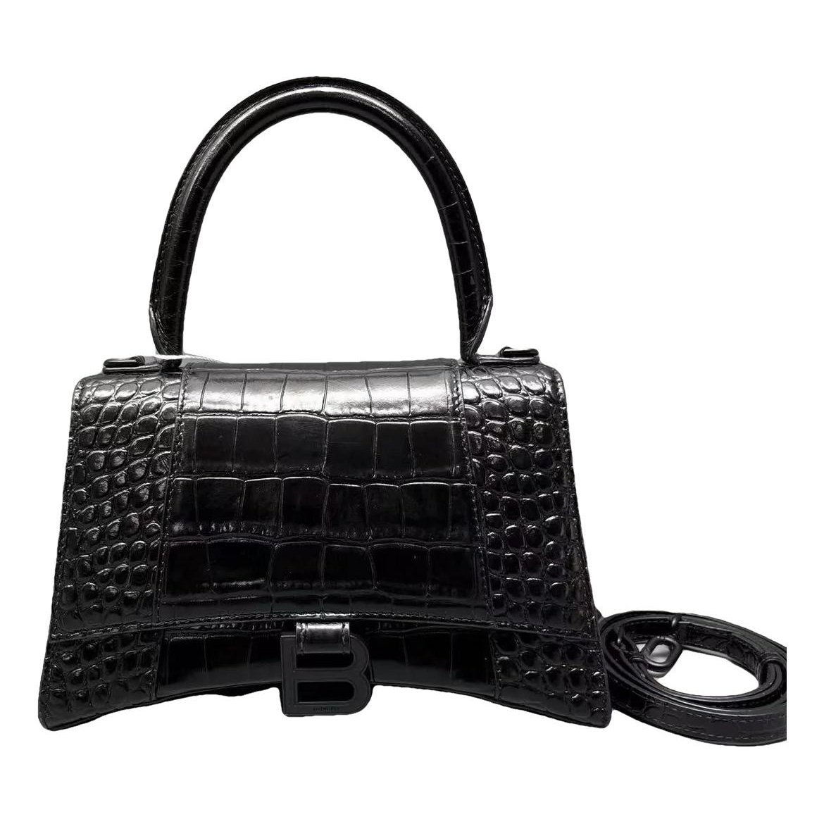 Balenciaga Hourglass leather crossbody bag