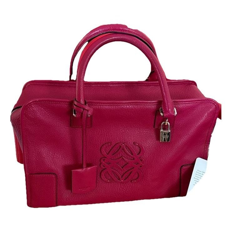 Leather tote
