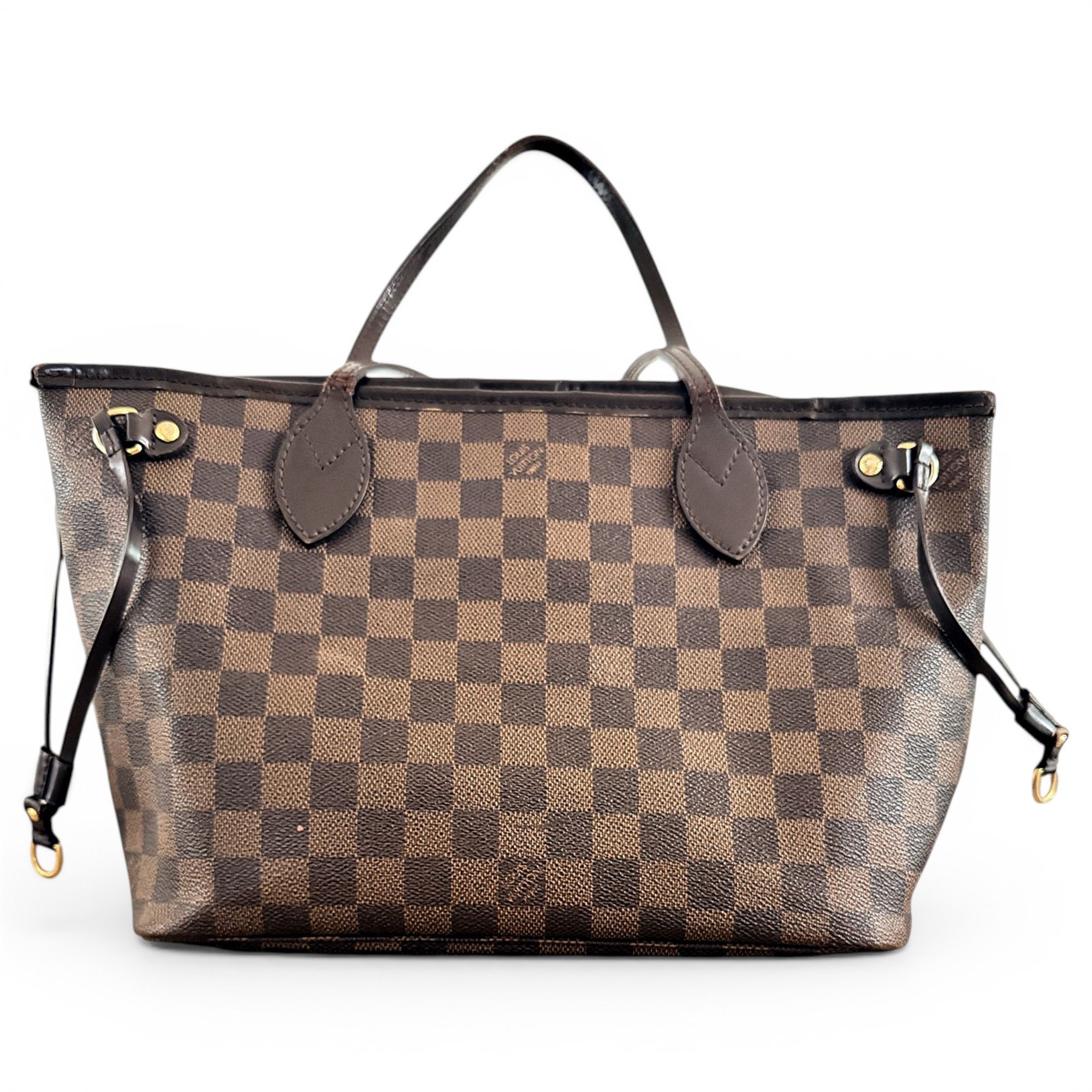Neverfull leather tote