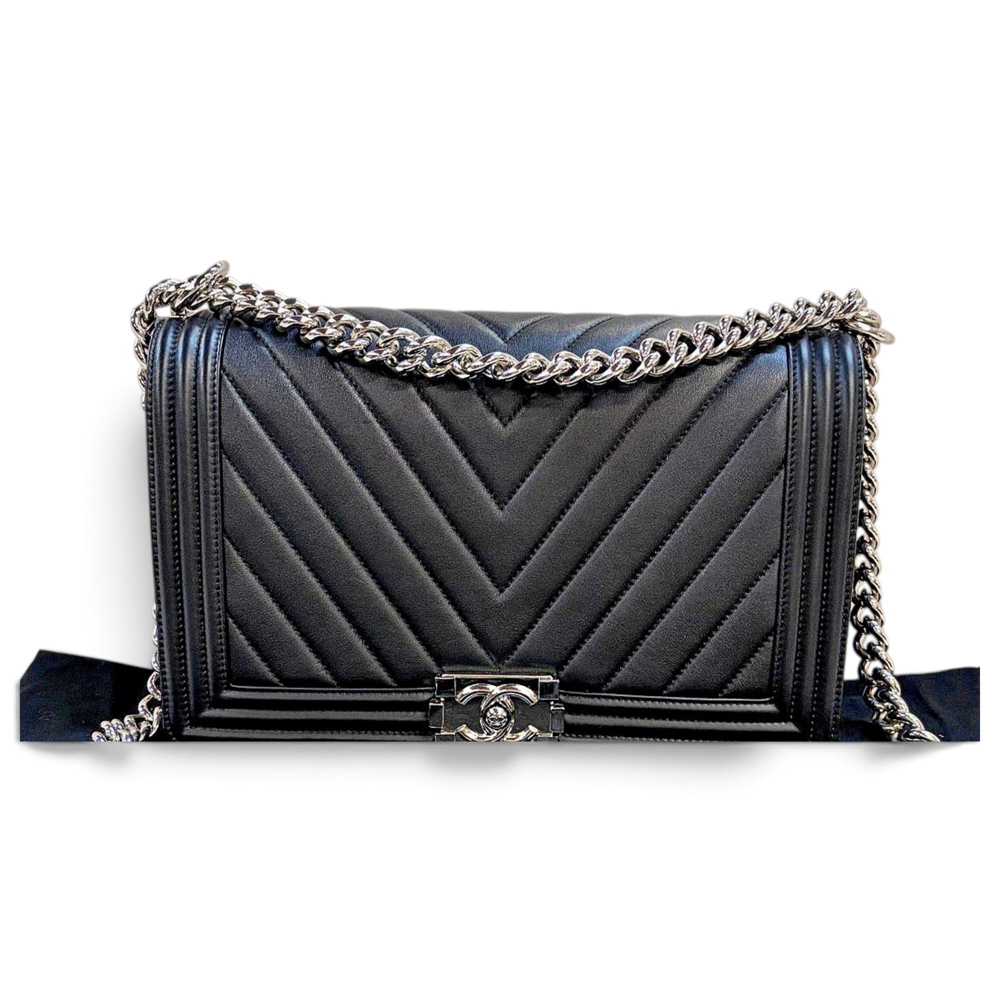 Boy leather crossbody bag