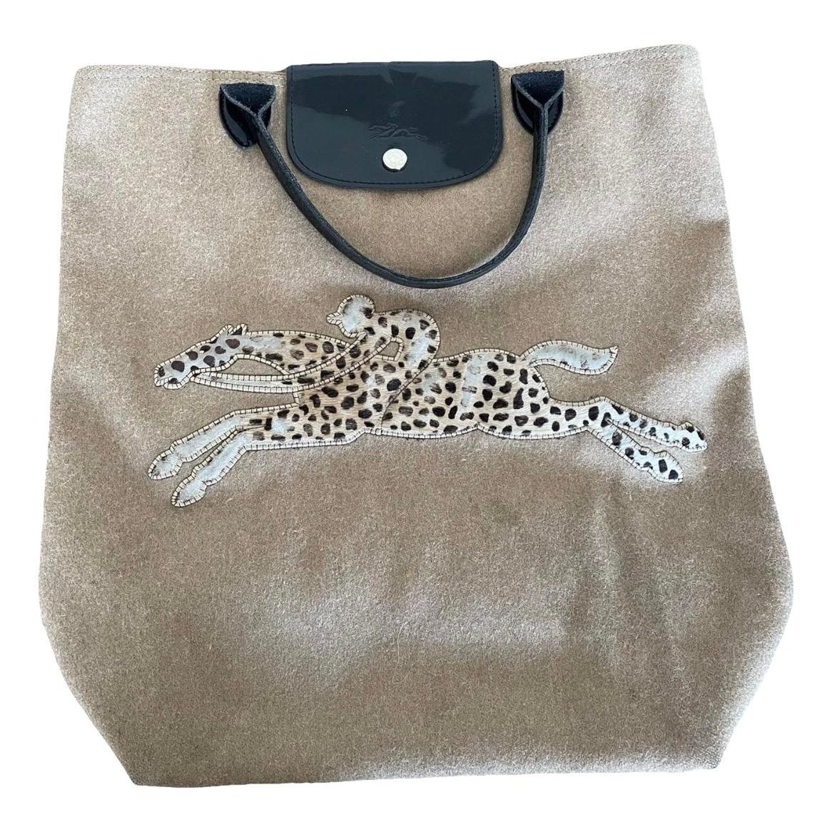 Pliage wool handbag