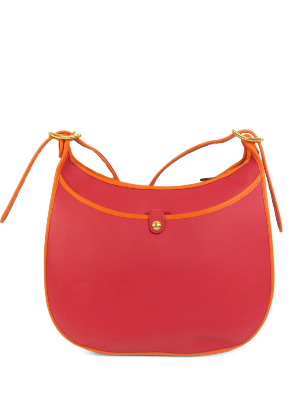 perforated-logo shoulder bag