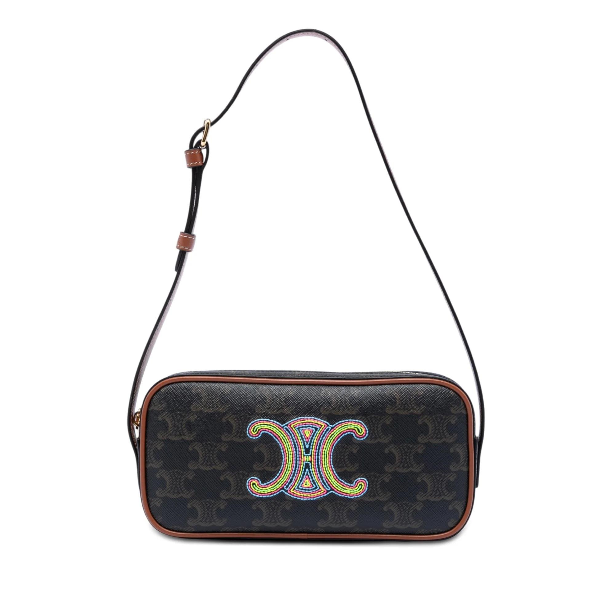 Triomphe cloth handbag