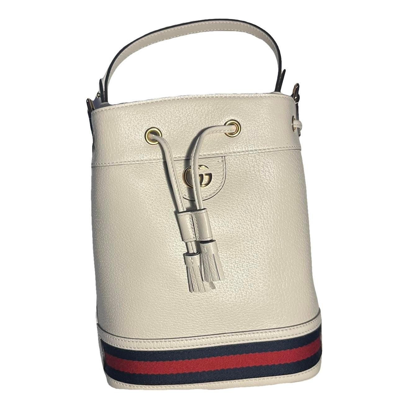 Ophidia Bucket leather crossbody bag