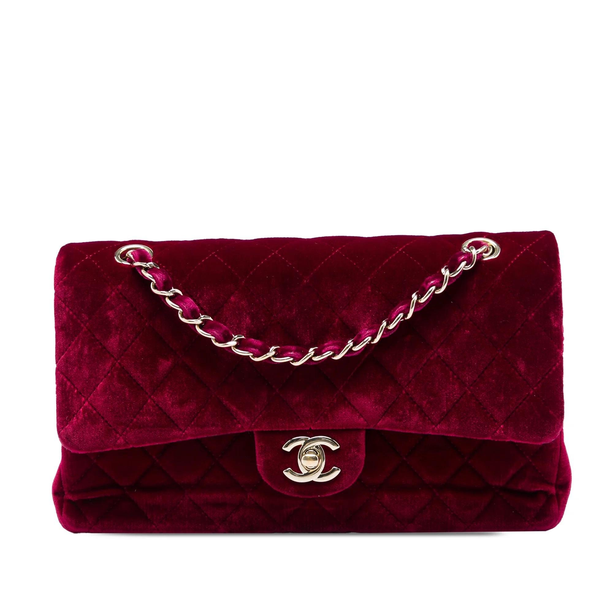 Timeless/Classique velvet handbag