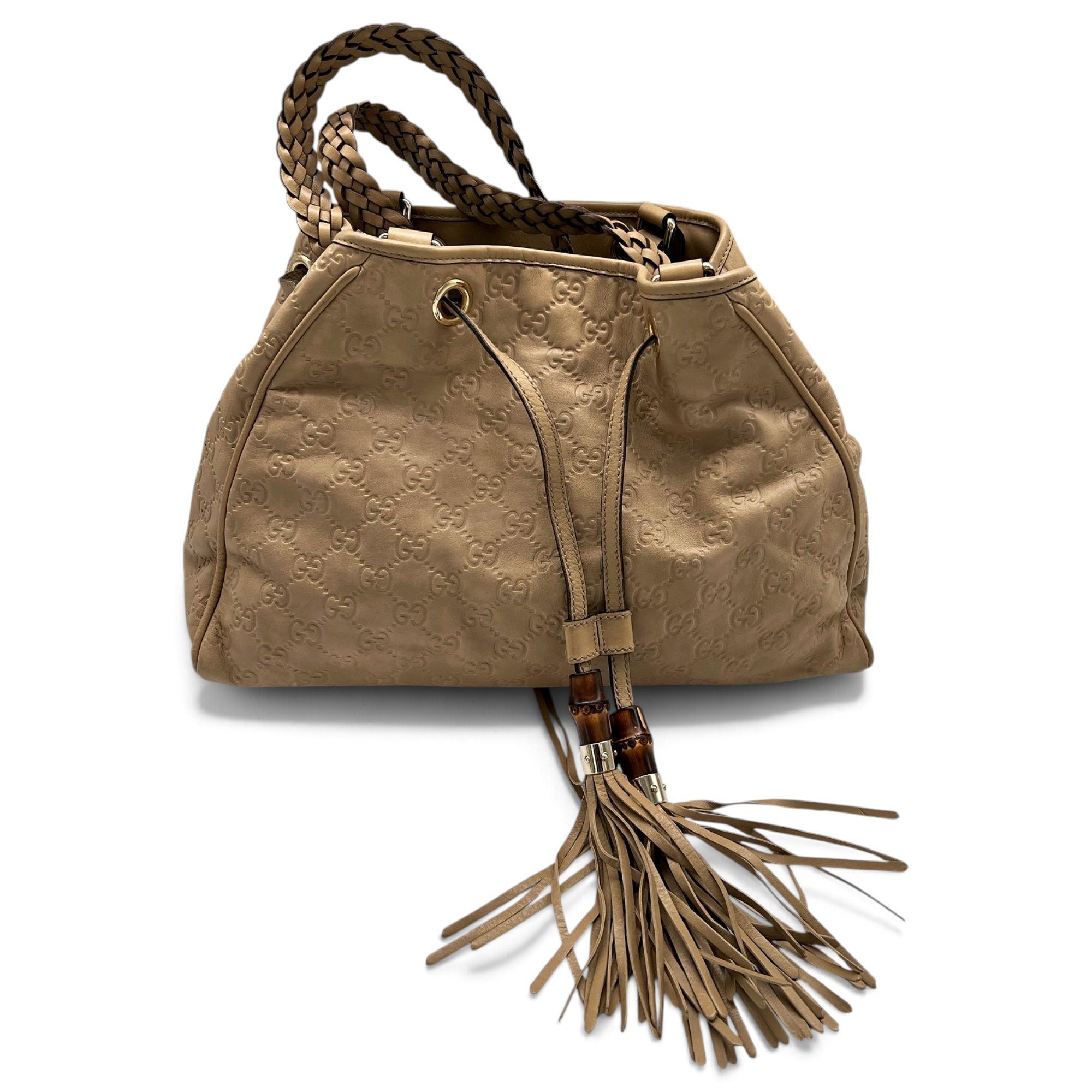 Leather handbag