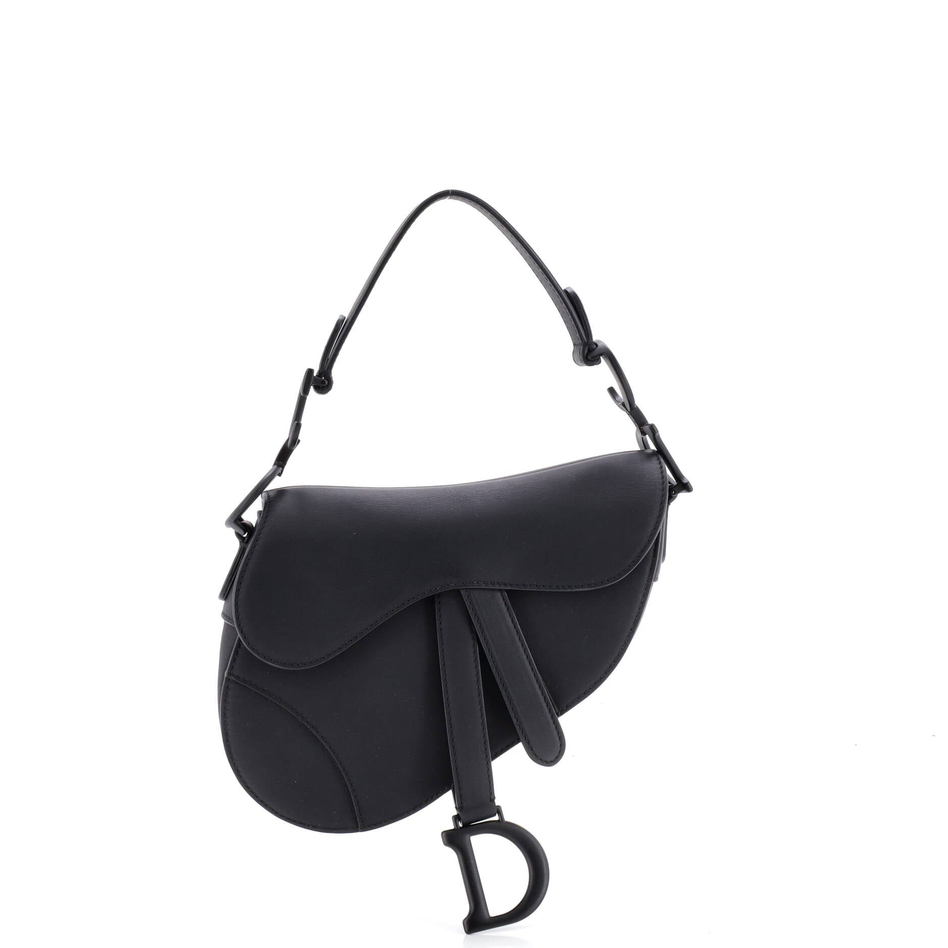 Ultra Matte Saddle Handbag Leather Mini