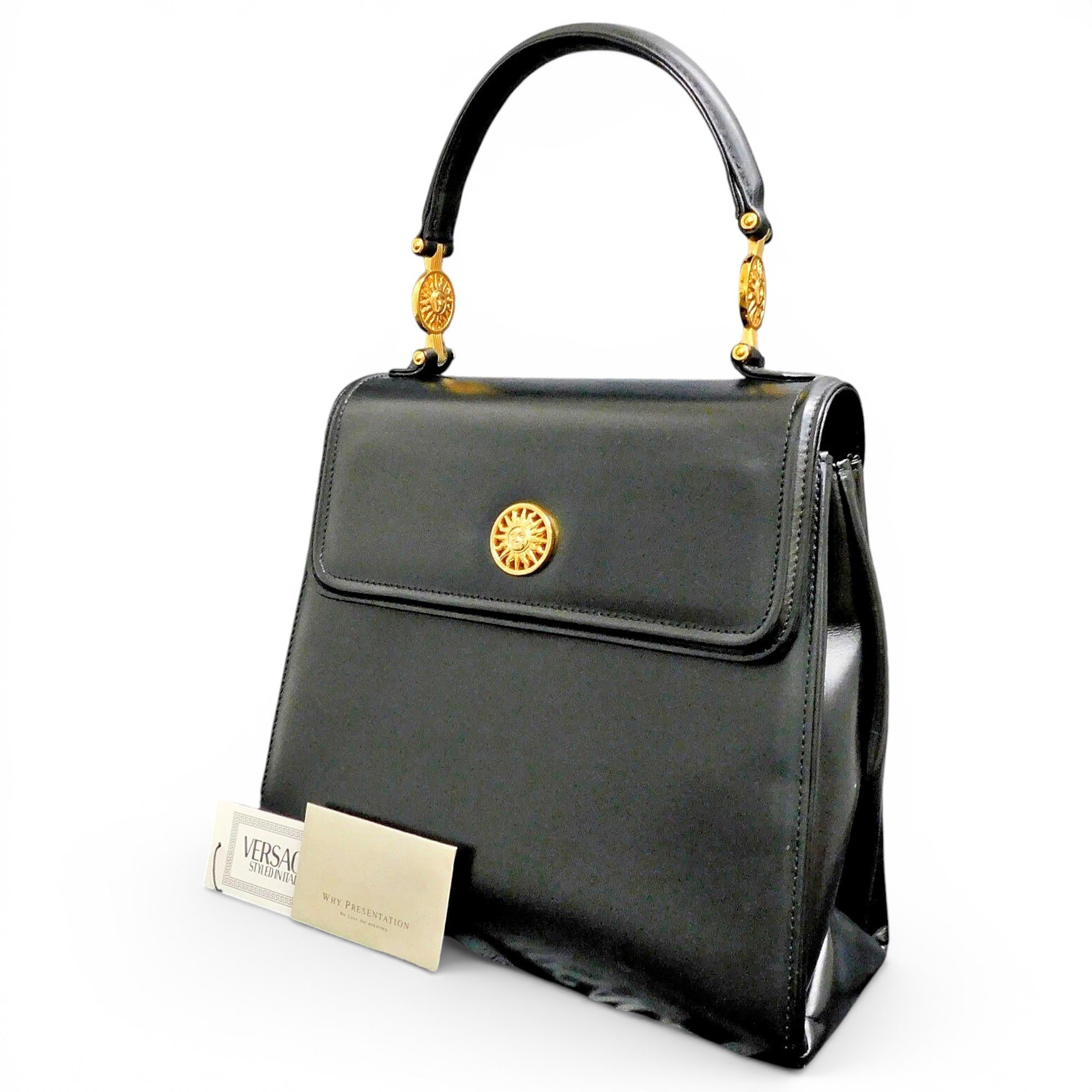 Leather handbag