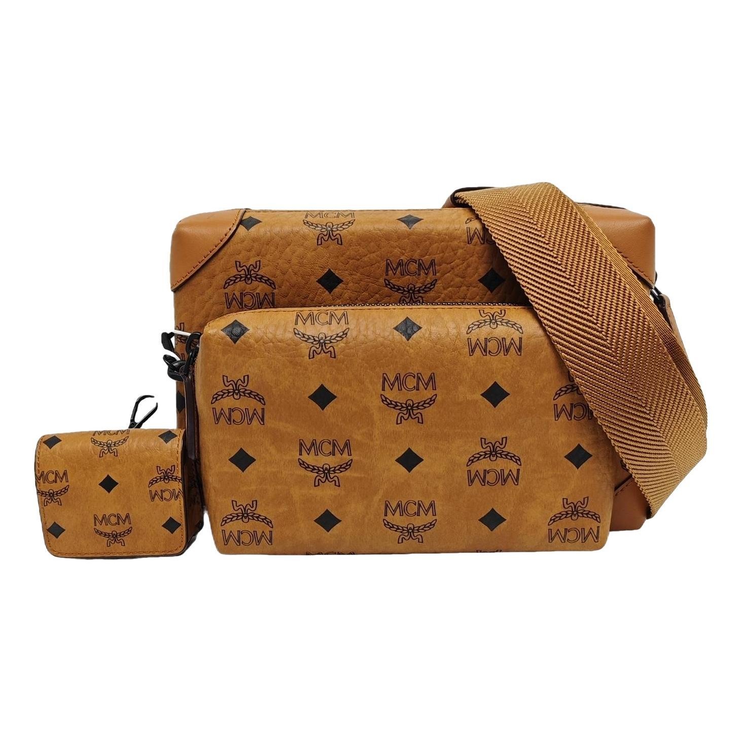 MCM Berlin leather handbag