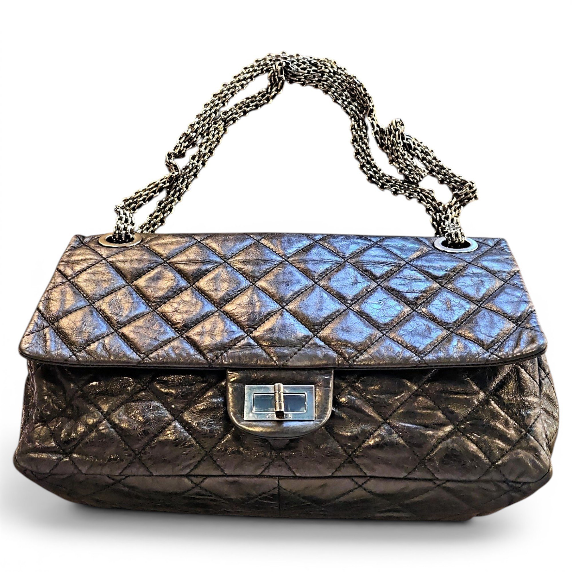2.55 leather handbag
