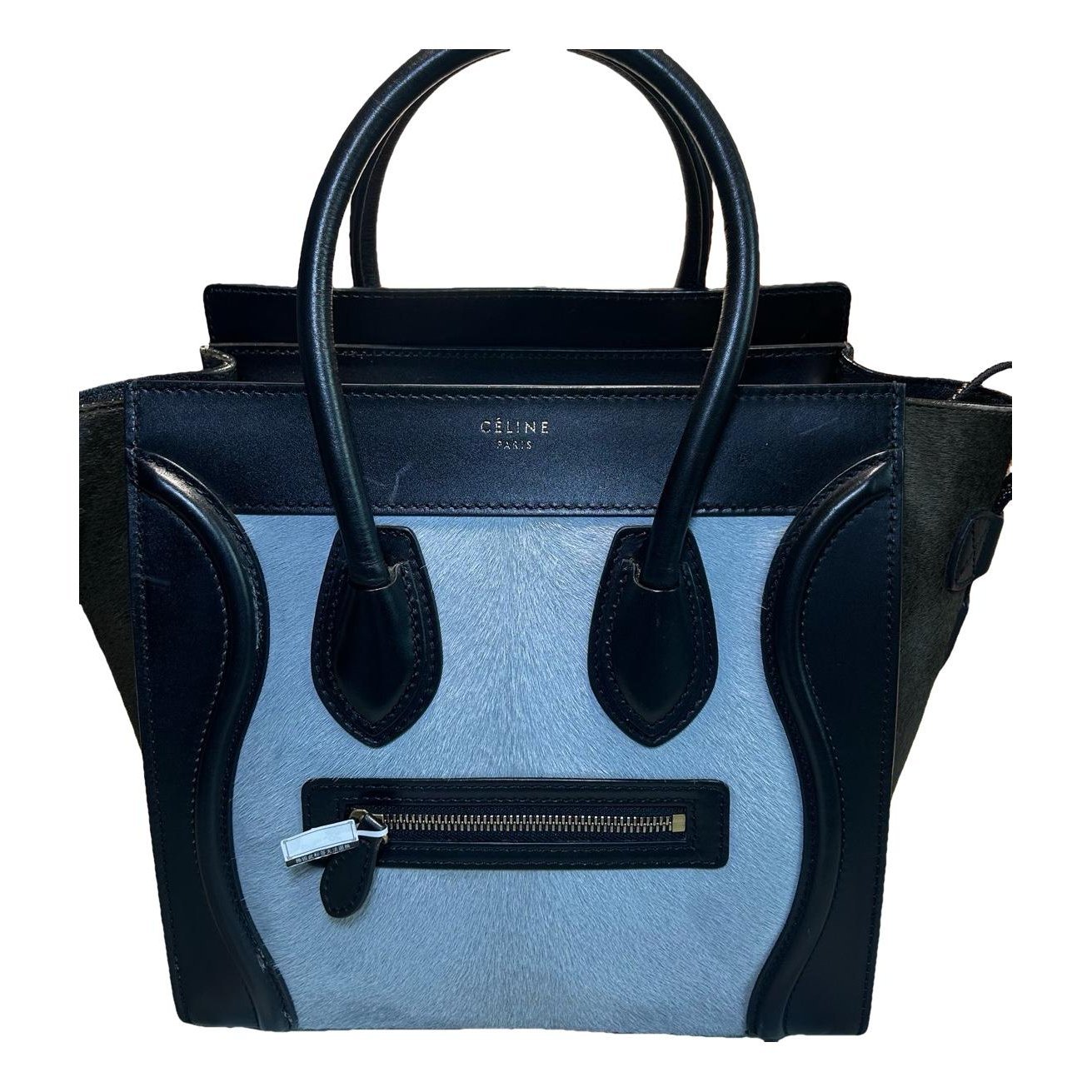 Luggage leather handbag