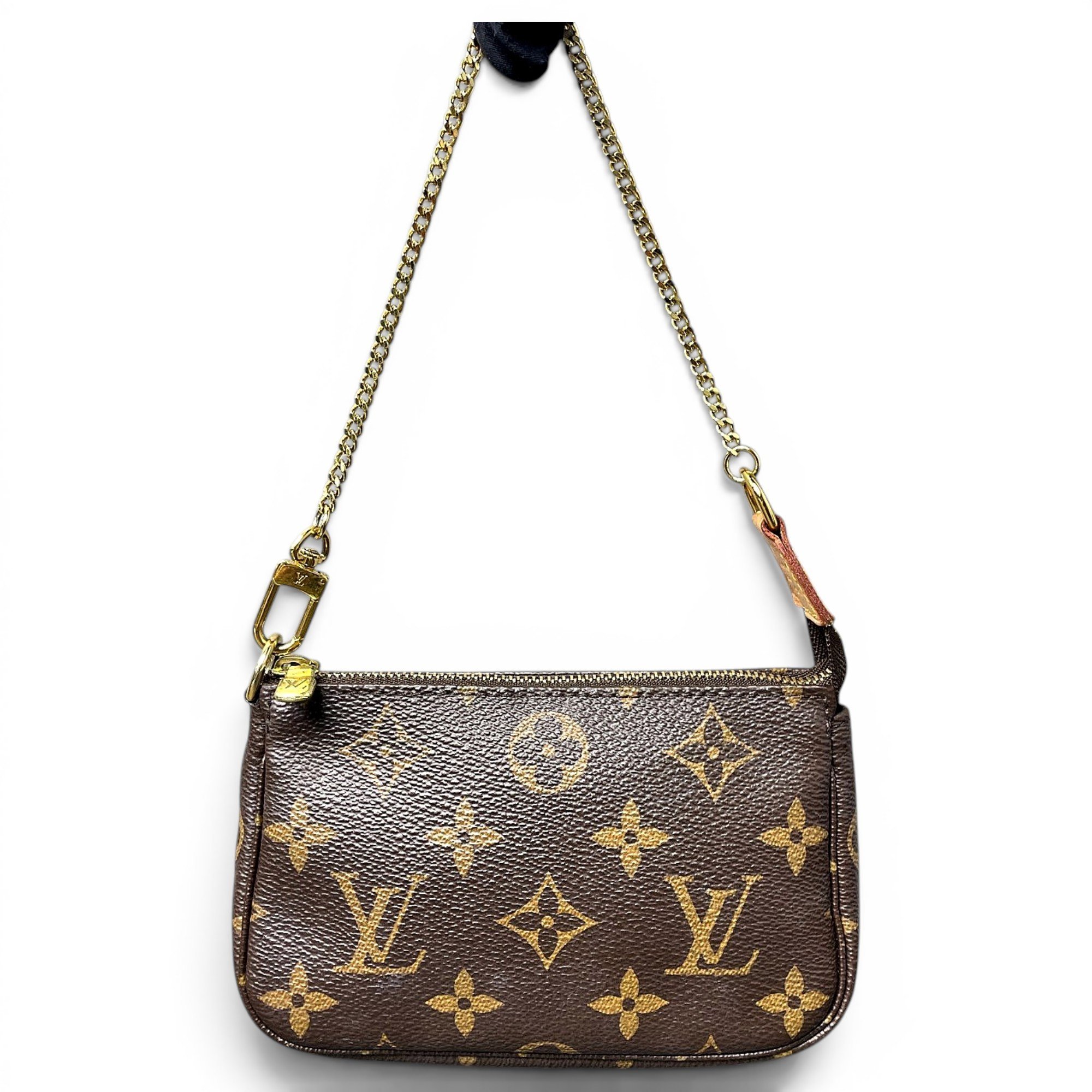 Pochette Accessoire leather handbag