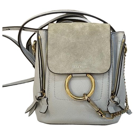 Faye leather backpack