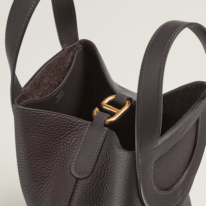 Ébène Hermès In-the-loop 18 Bag