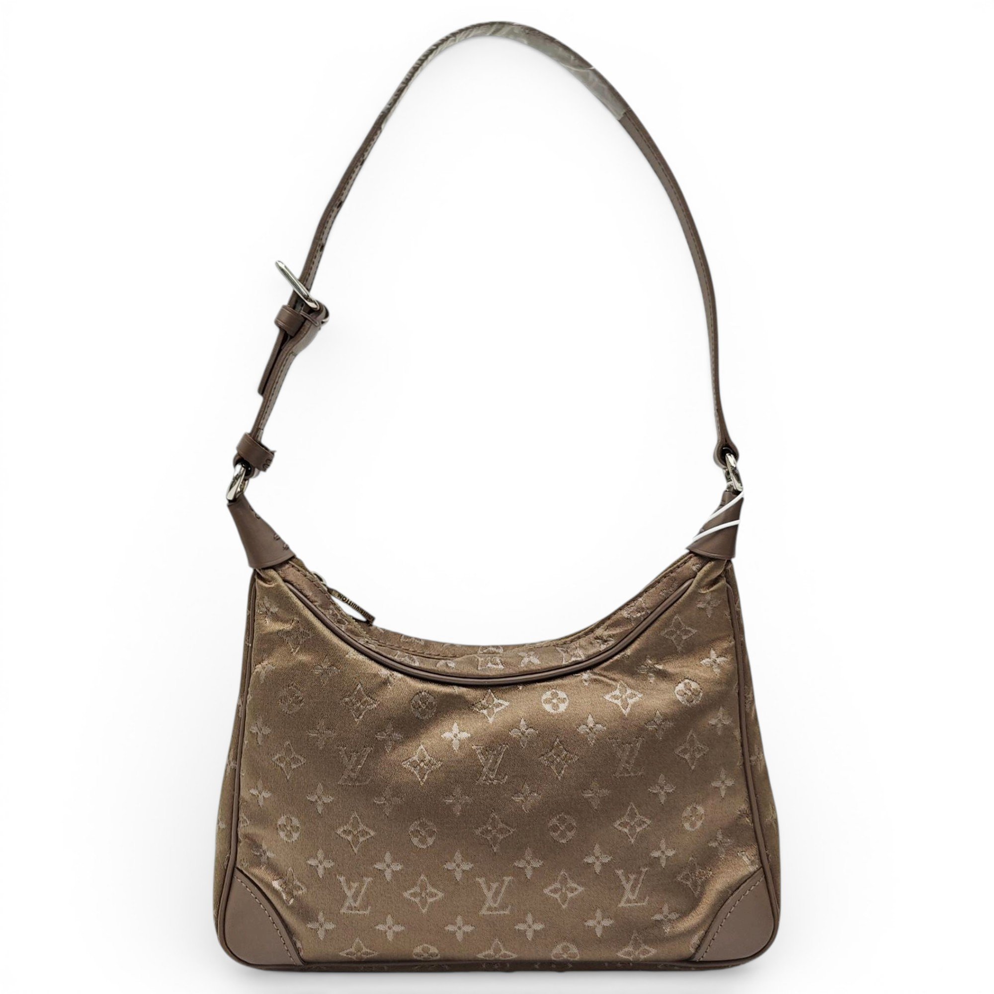 Louis Vuitton Boulogne silk handbag