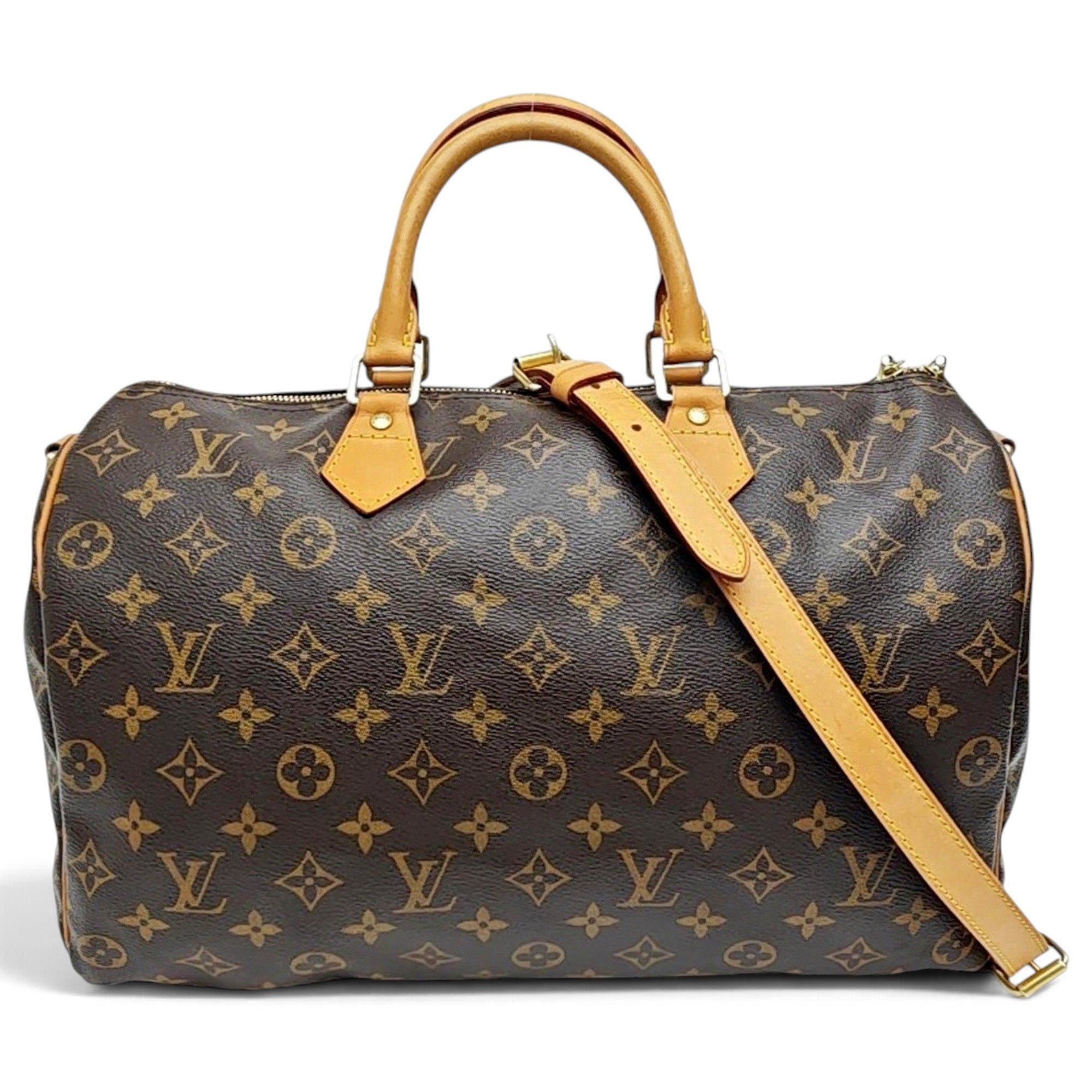 Nano Speedy / Mini HL leather handbag