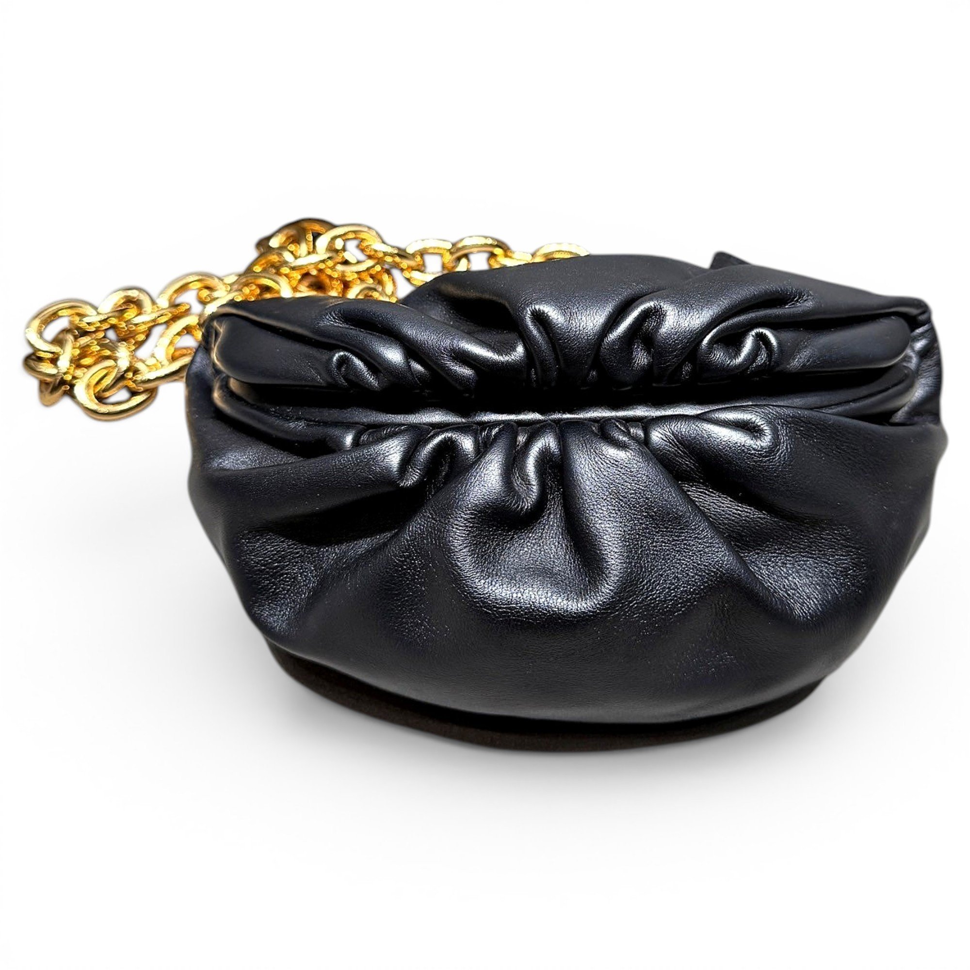 Chain Pouch leather handbag