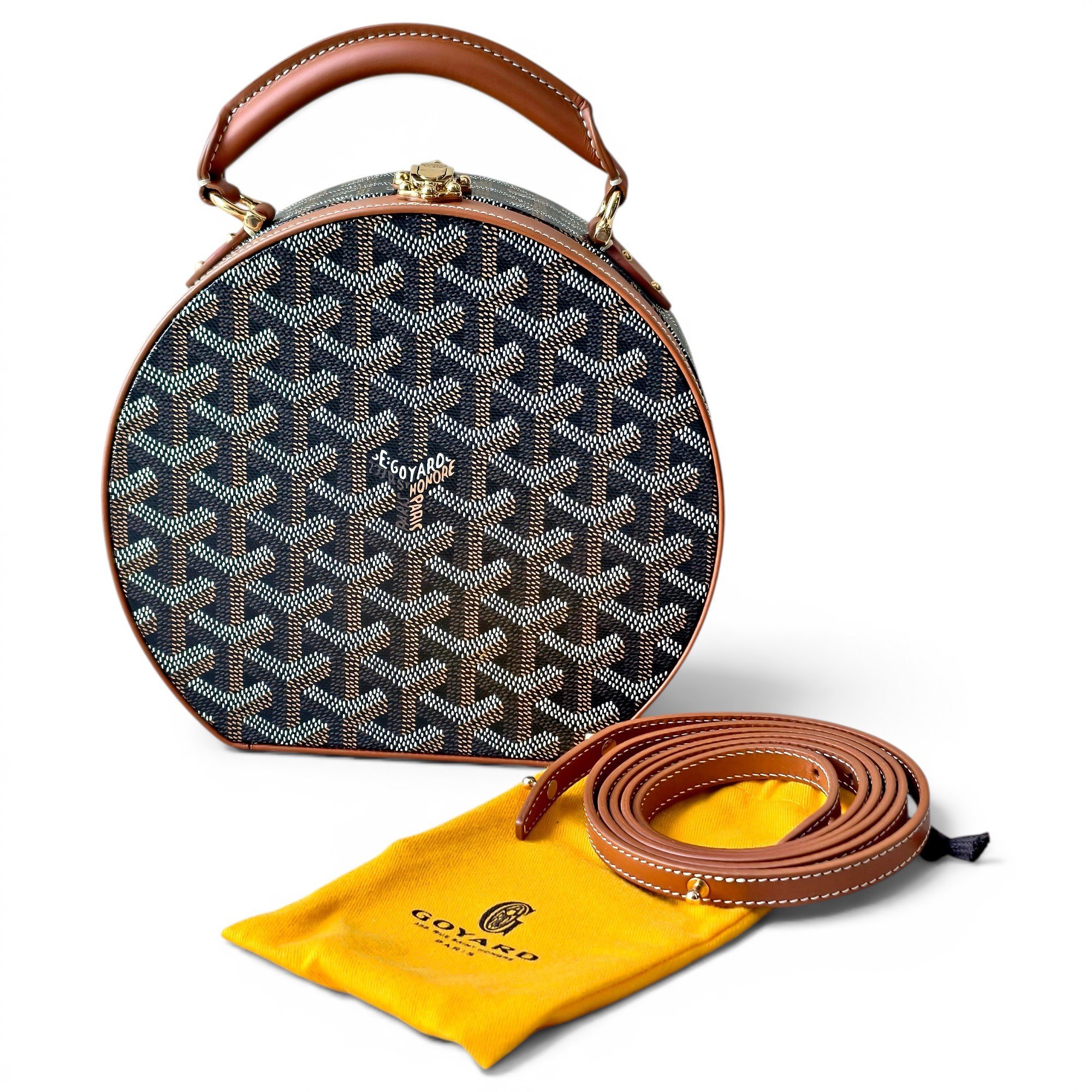 Leather handbag