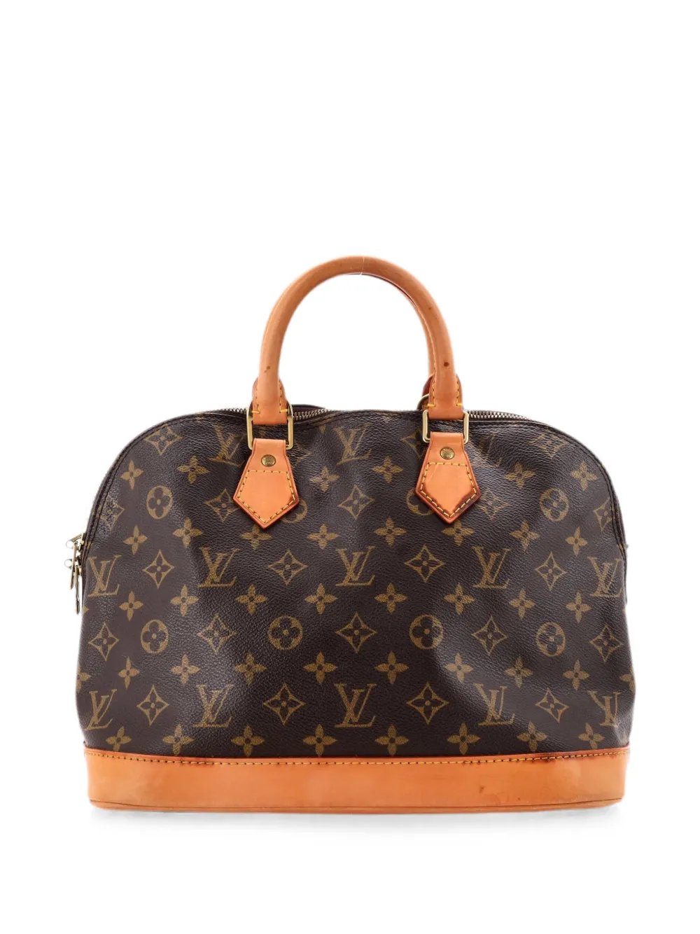 Vintage Alma Handbag Monogram Canvas PM satchel
