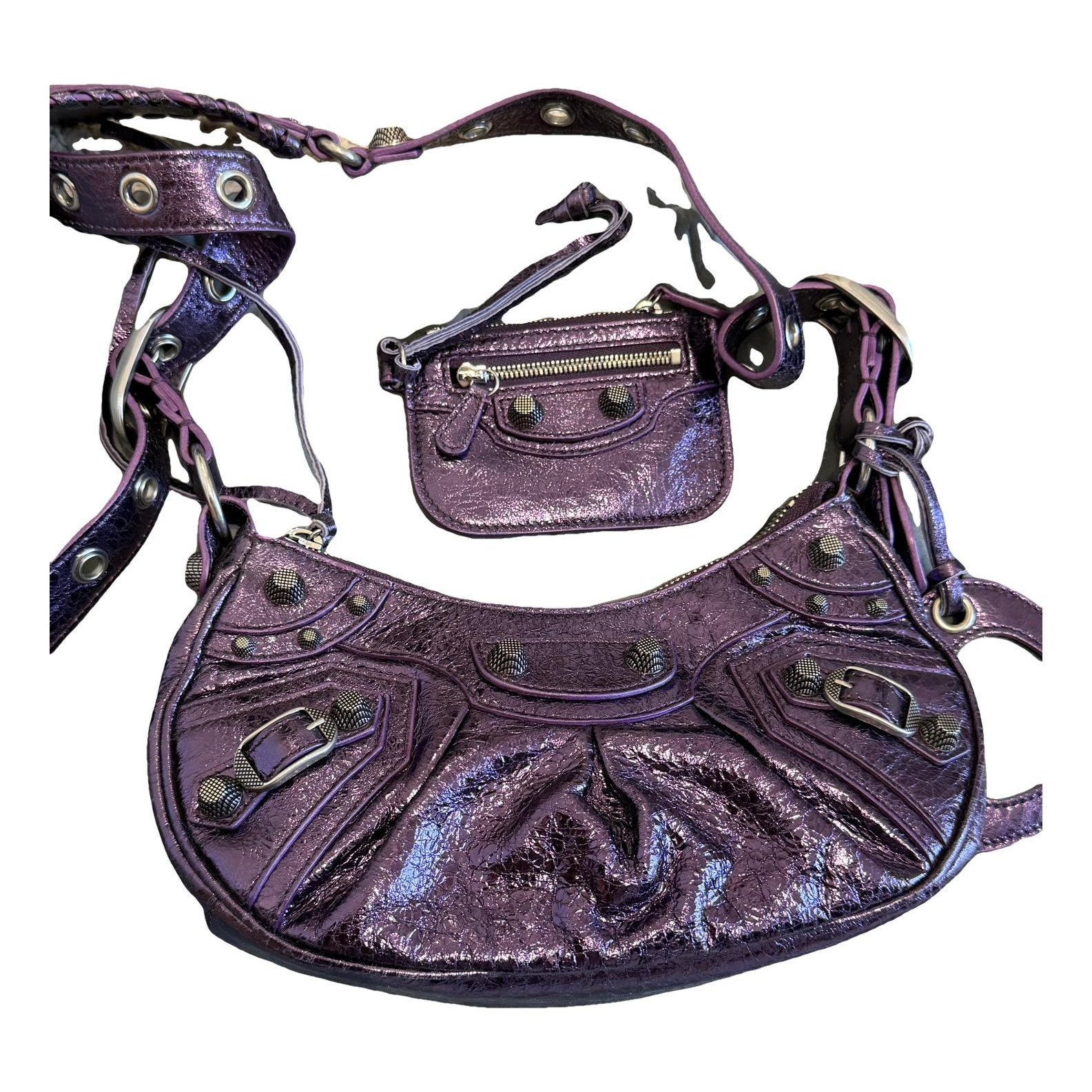 Le Cagole leather handbag