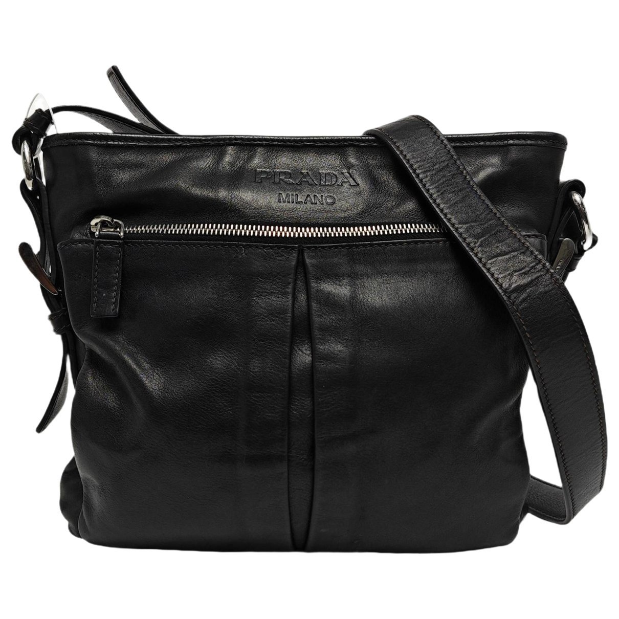 Leather crossbody bag
