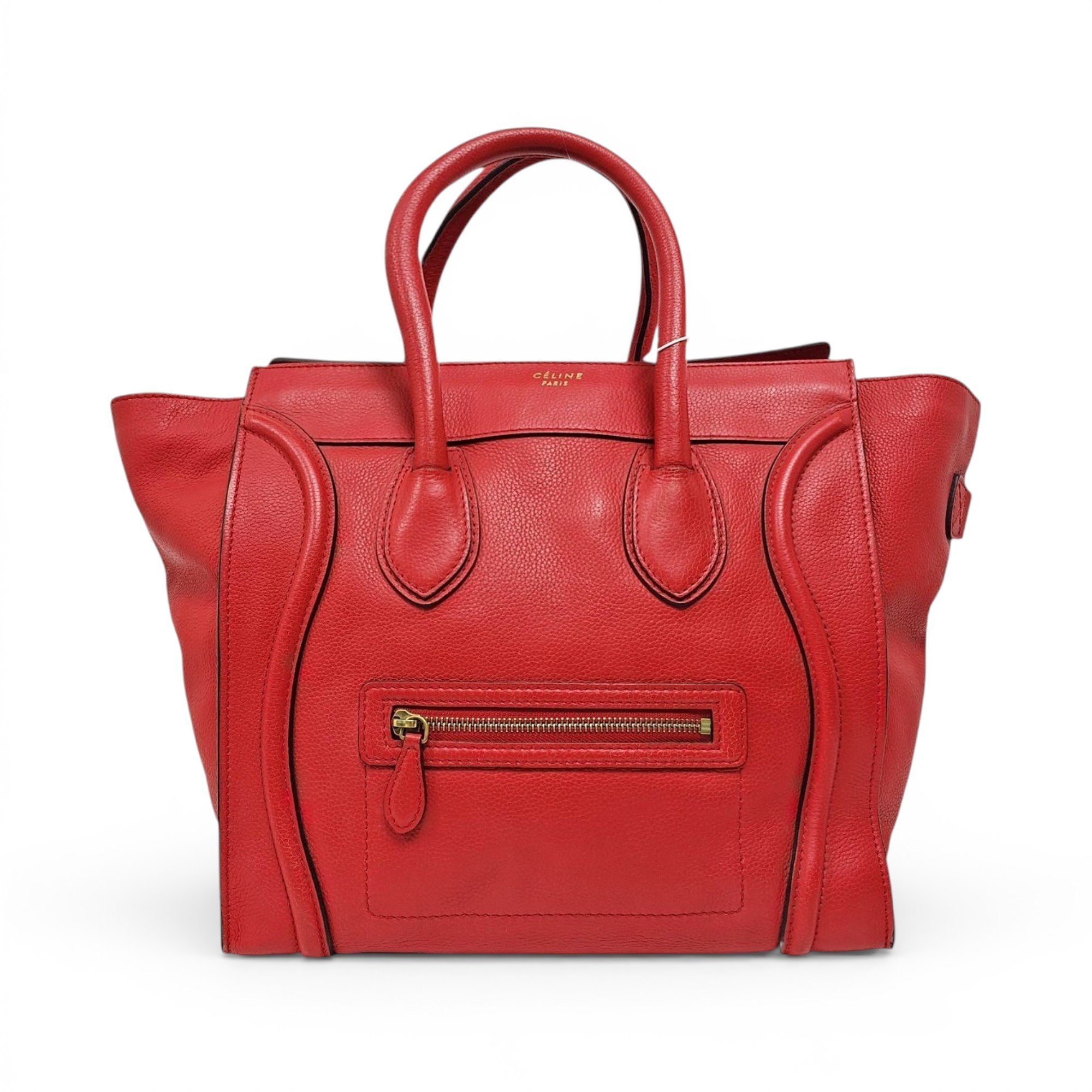 Luggage leather handbag