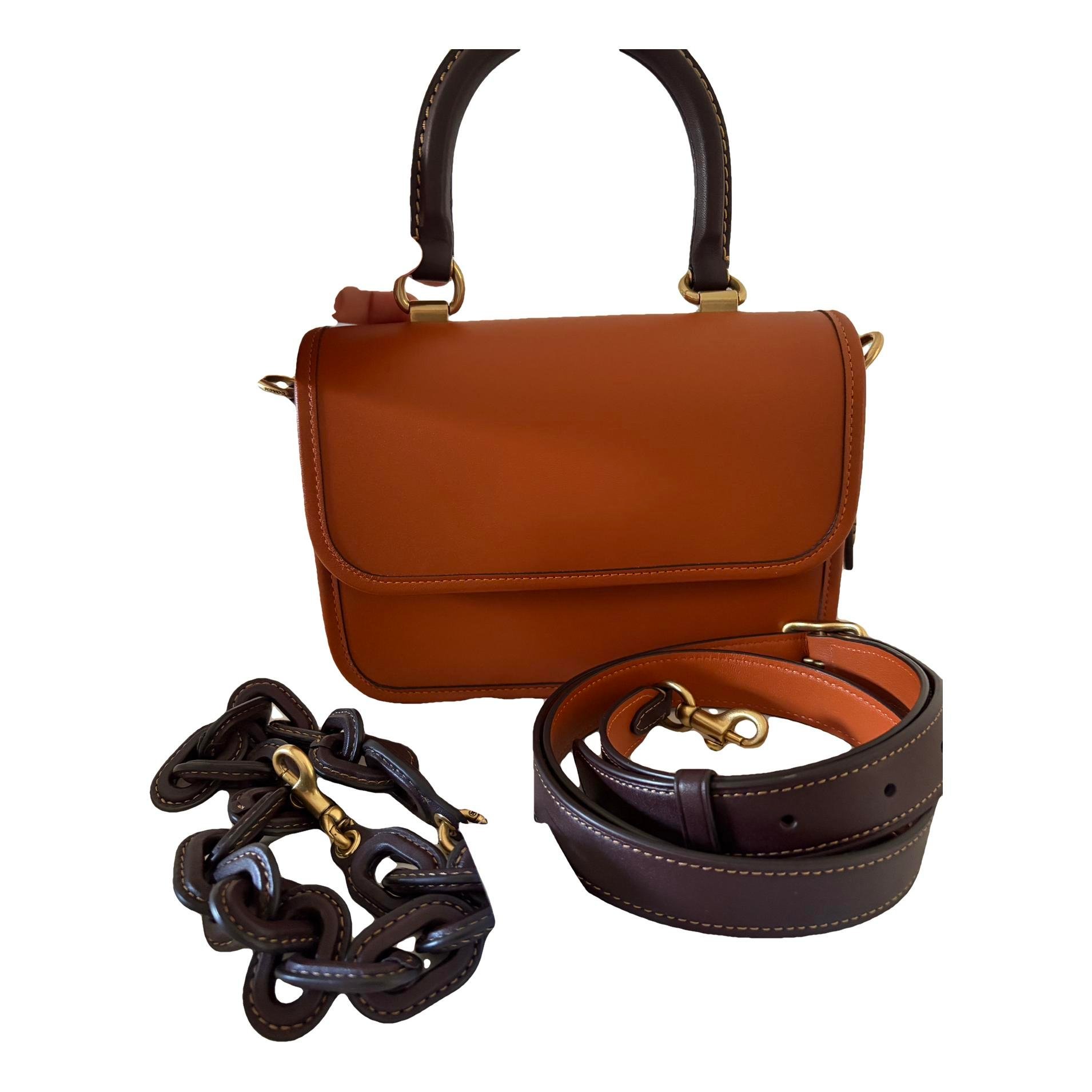 Leather crossbody bag