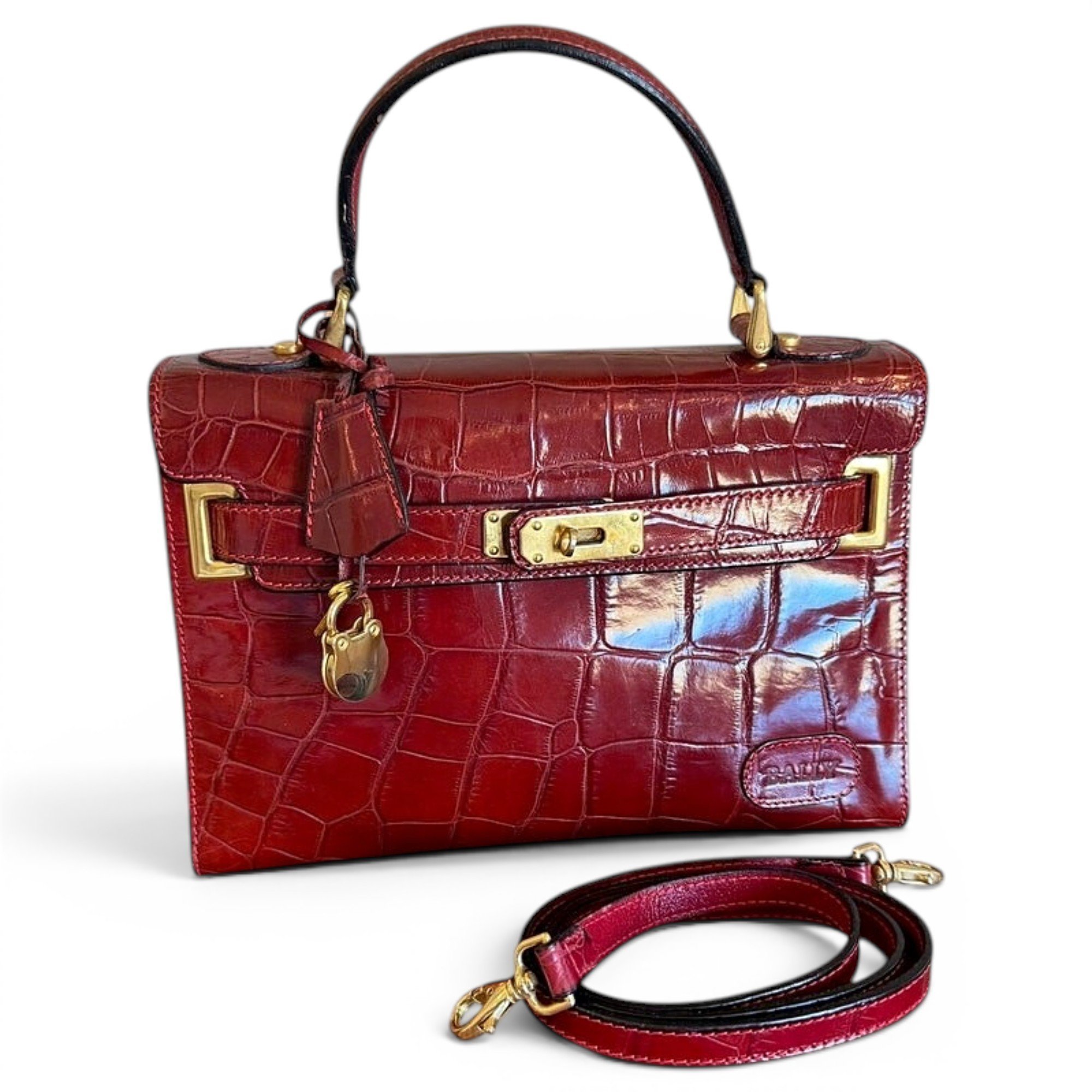 Leather handbag
