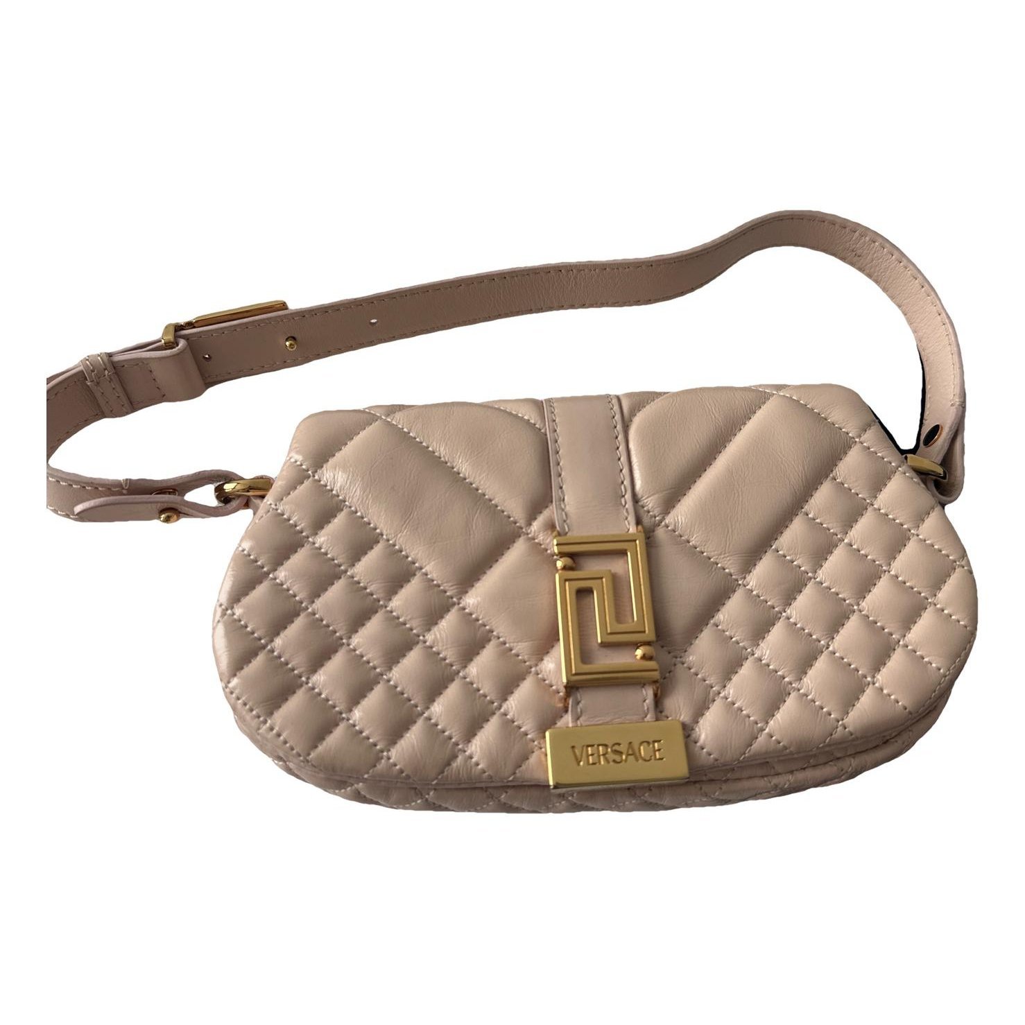 Greca Goddess leather handbag