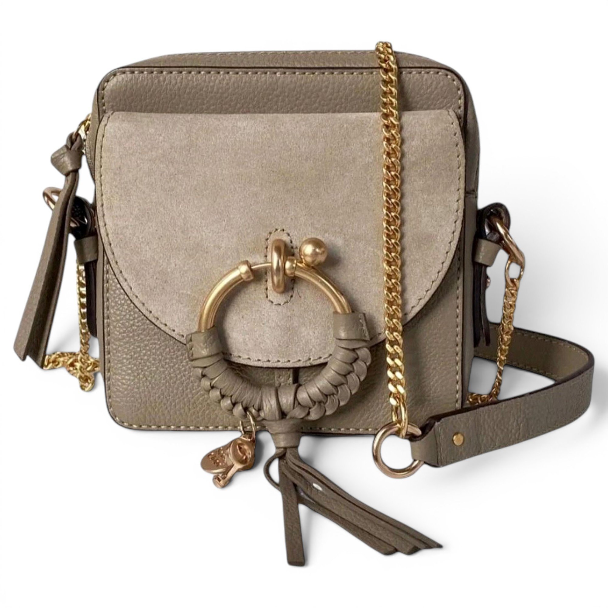 Joan leather handbag