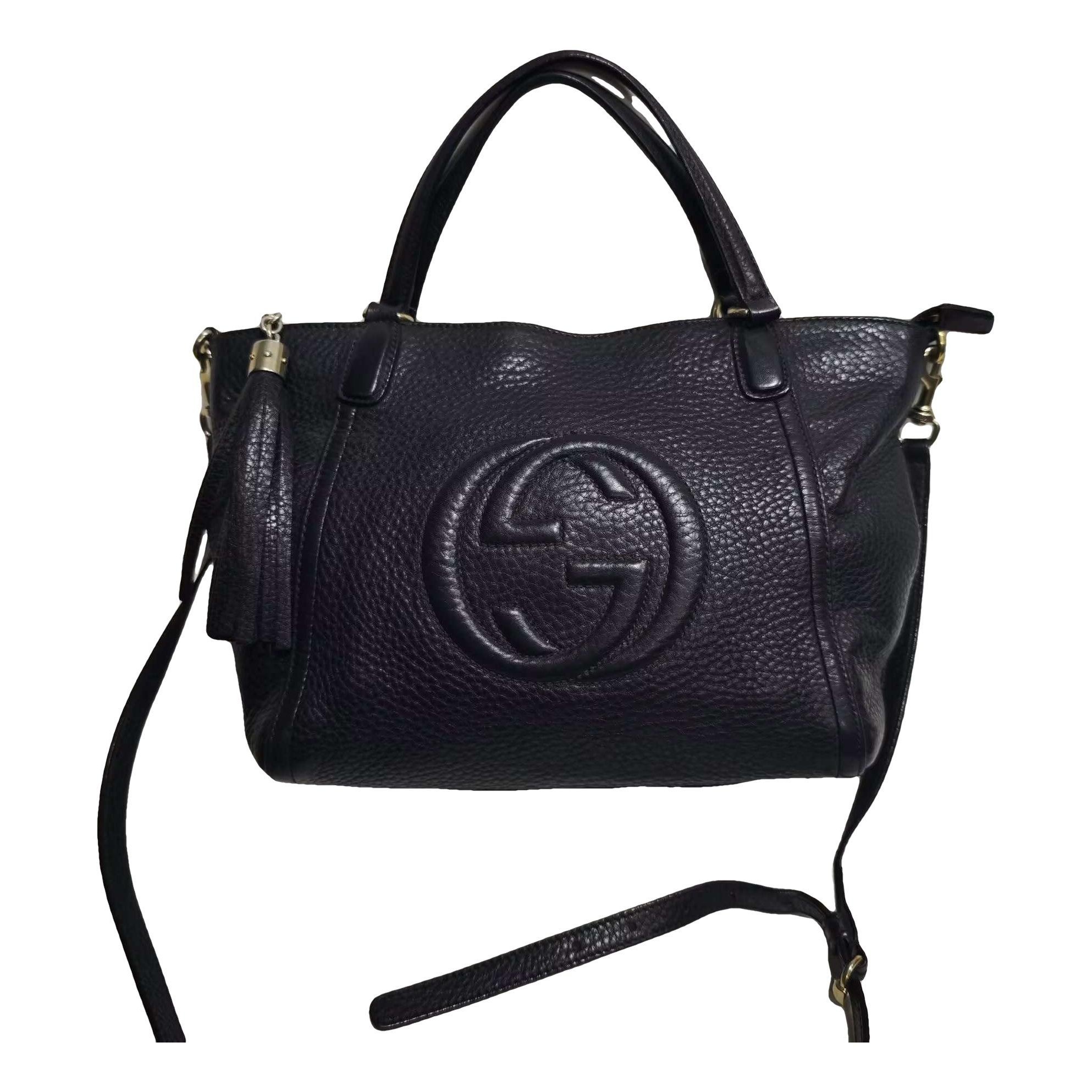 Soho Top Handle leather handbag