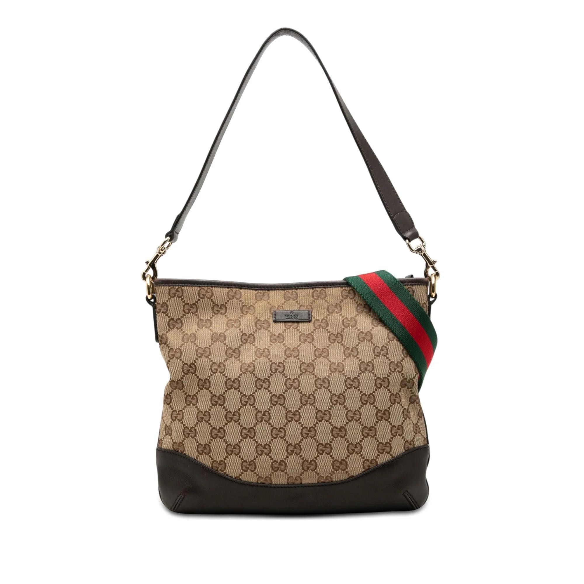 Gucci B cloth crossbody bag