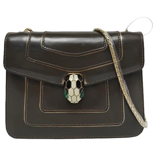 Leather crossbody bag