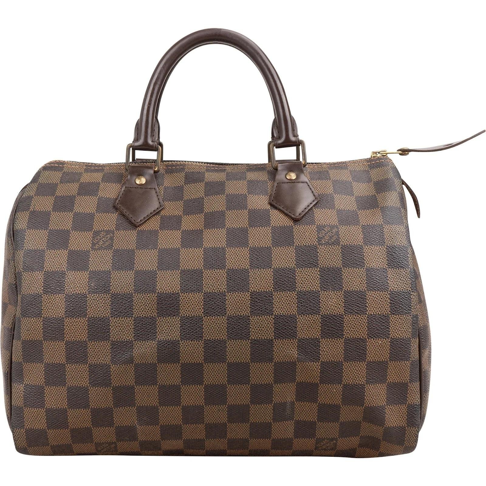Speedy leather handbag