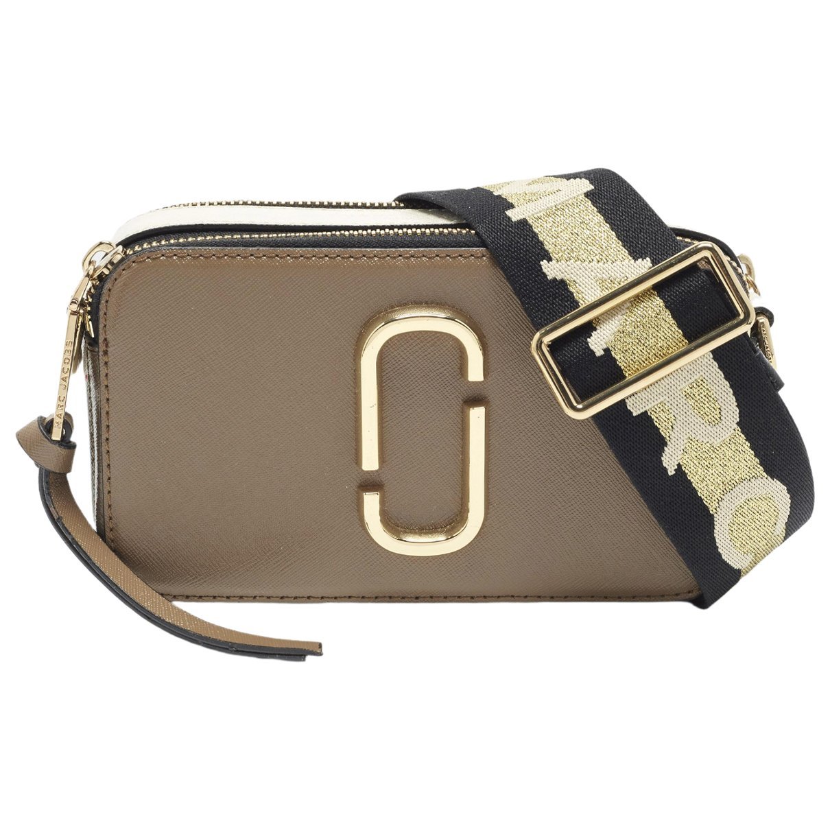 Snapshot leather handbag