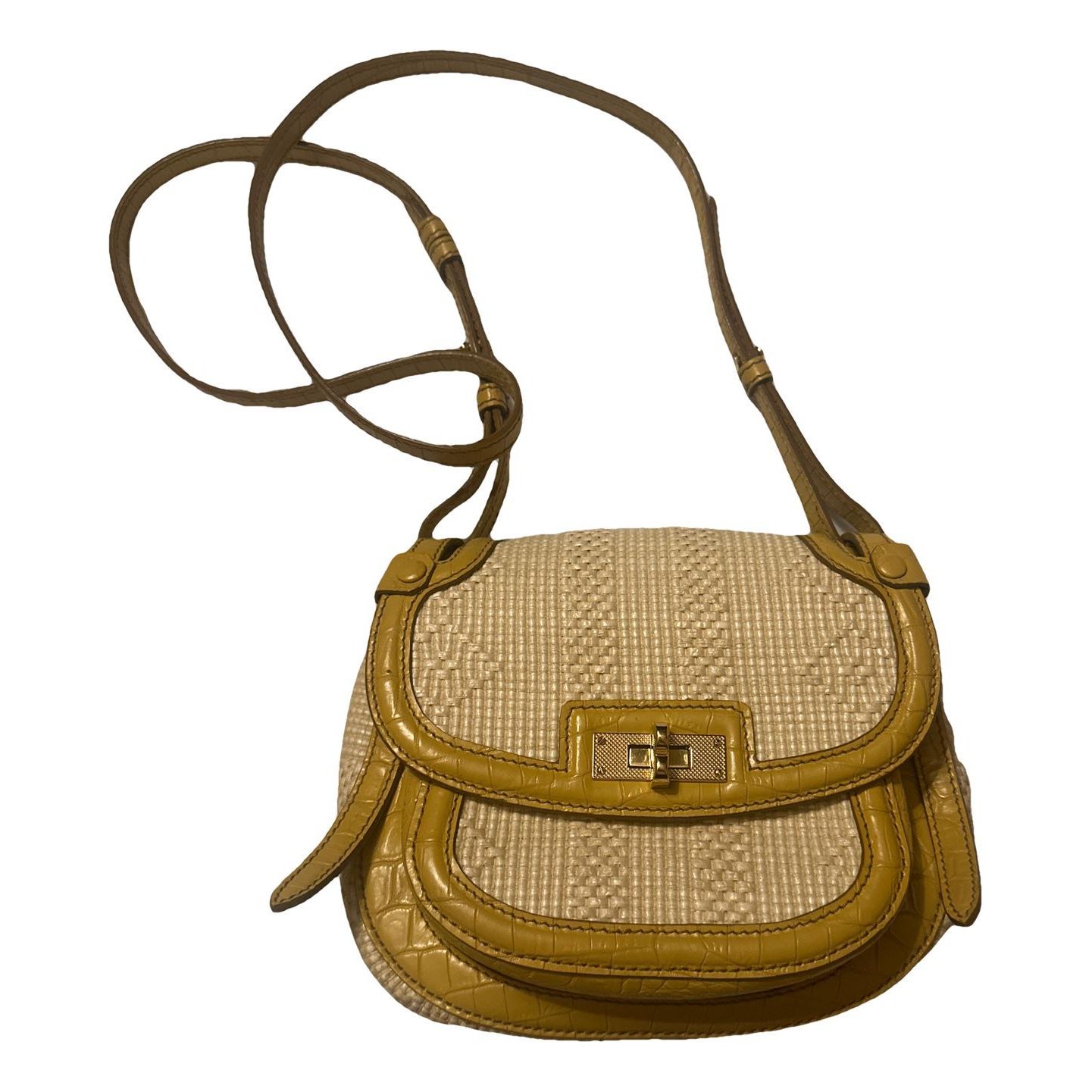 Leather crossbody bag