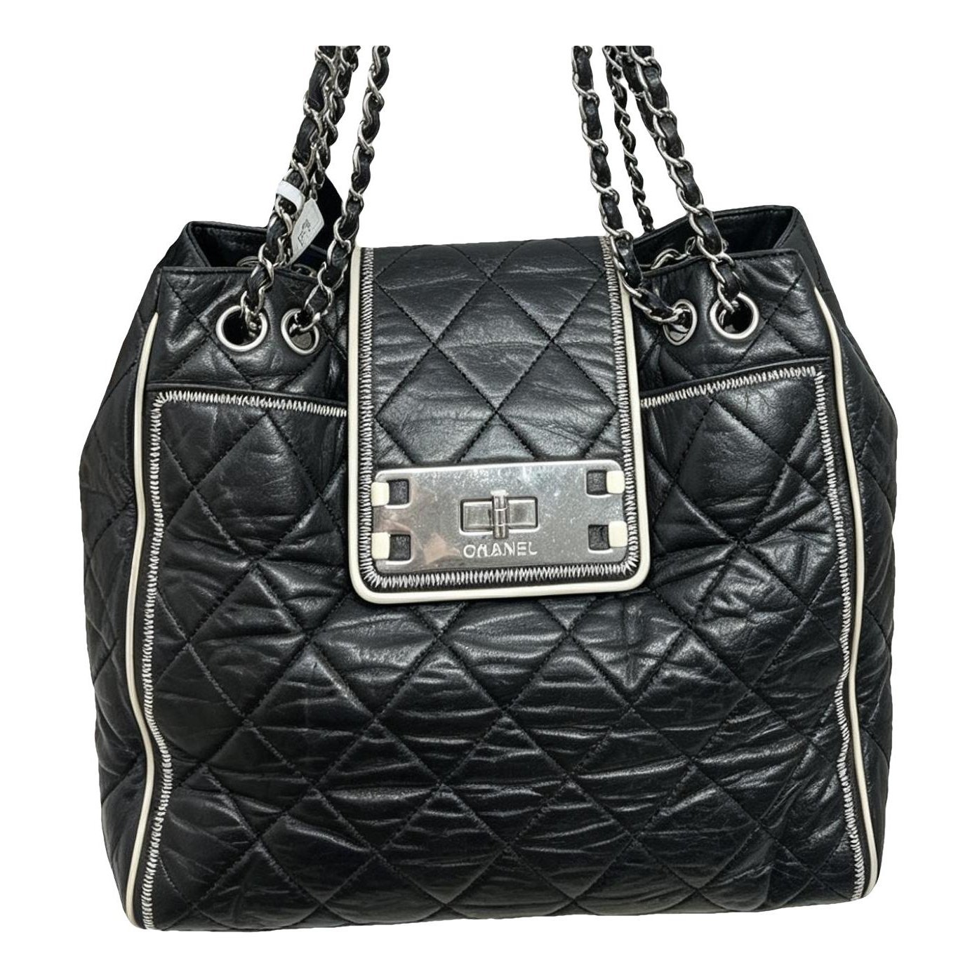 2.55 leather tote