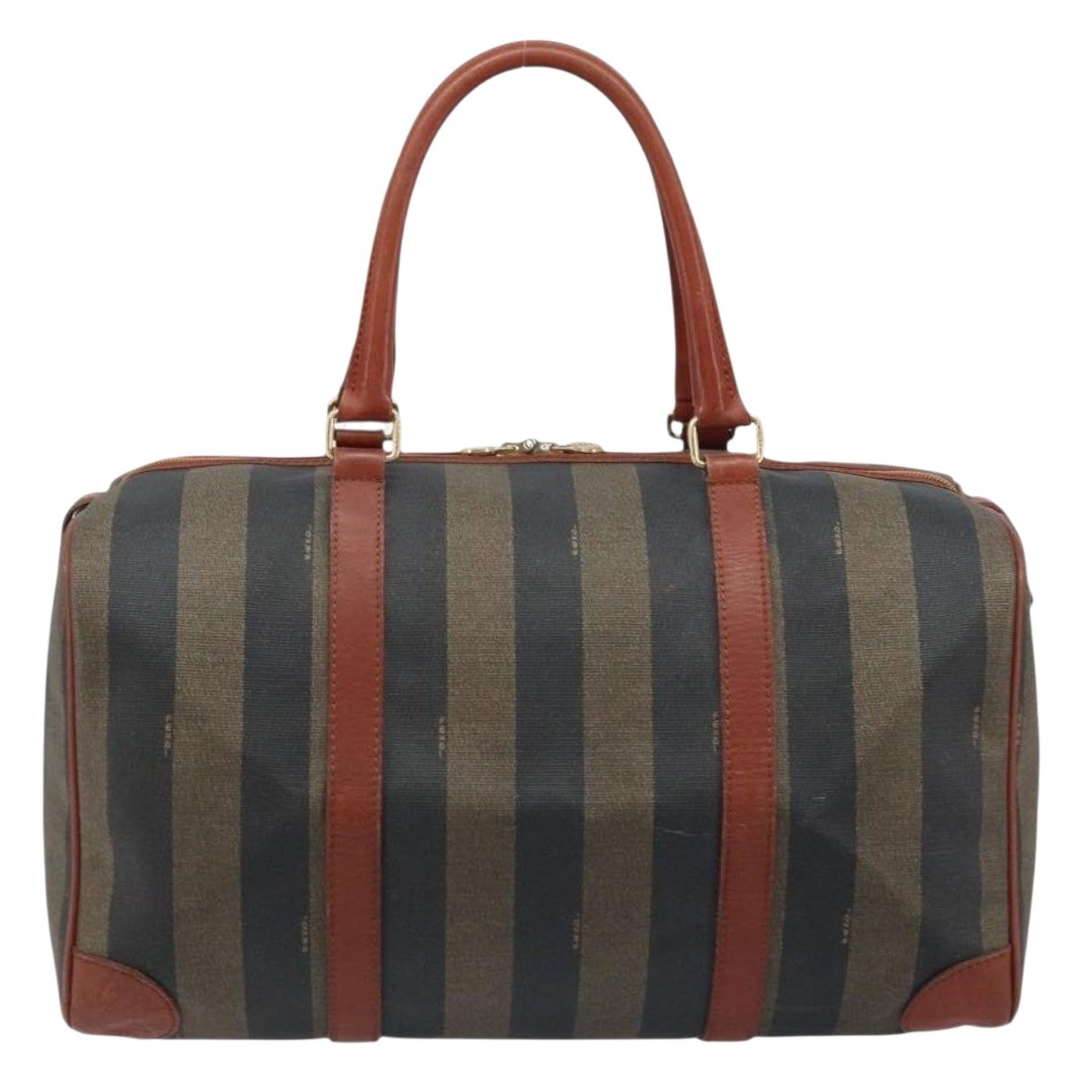 Leather bowling bag