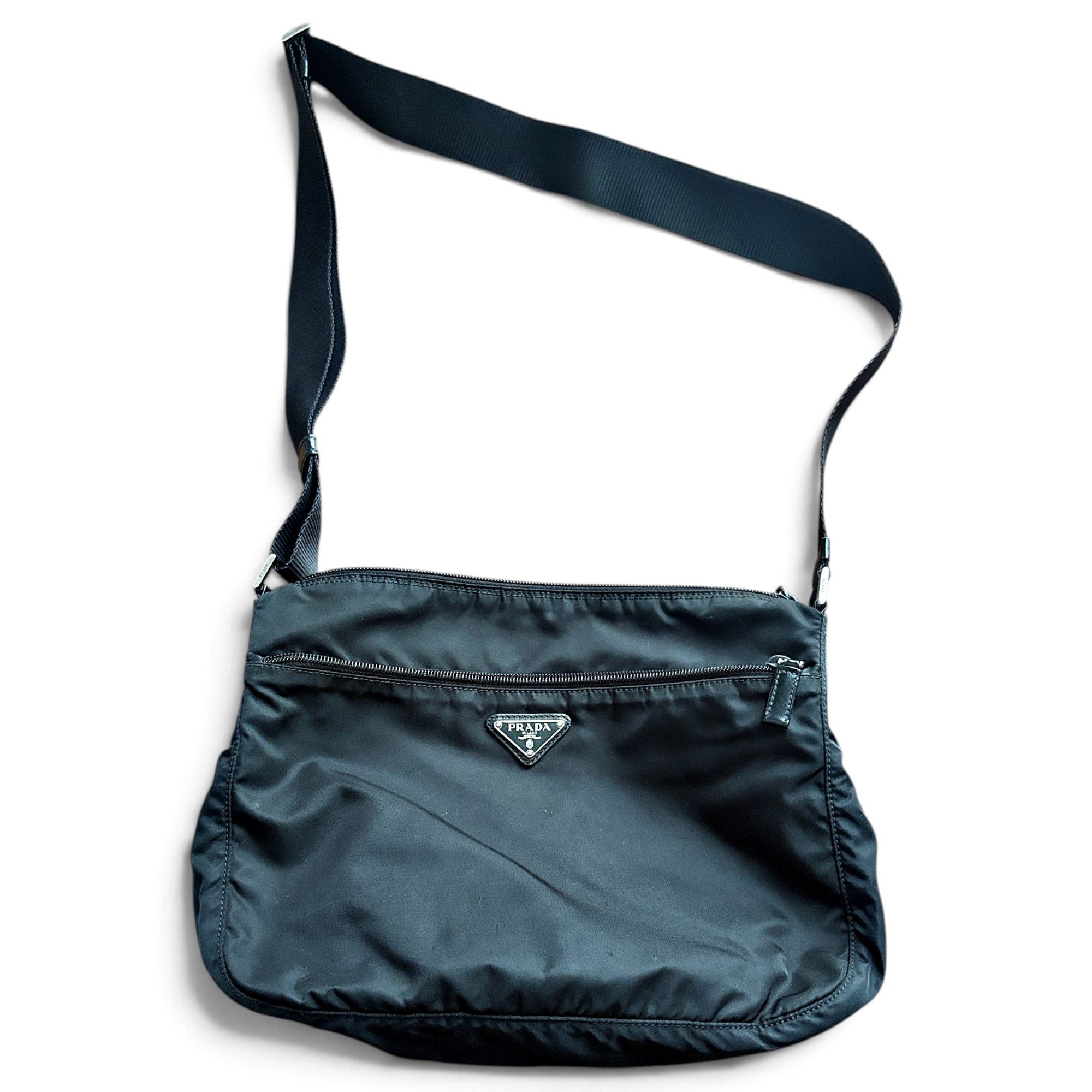 Re-Nylon crossbody bag