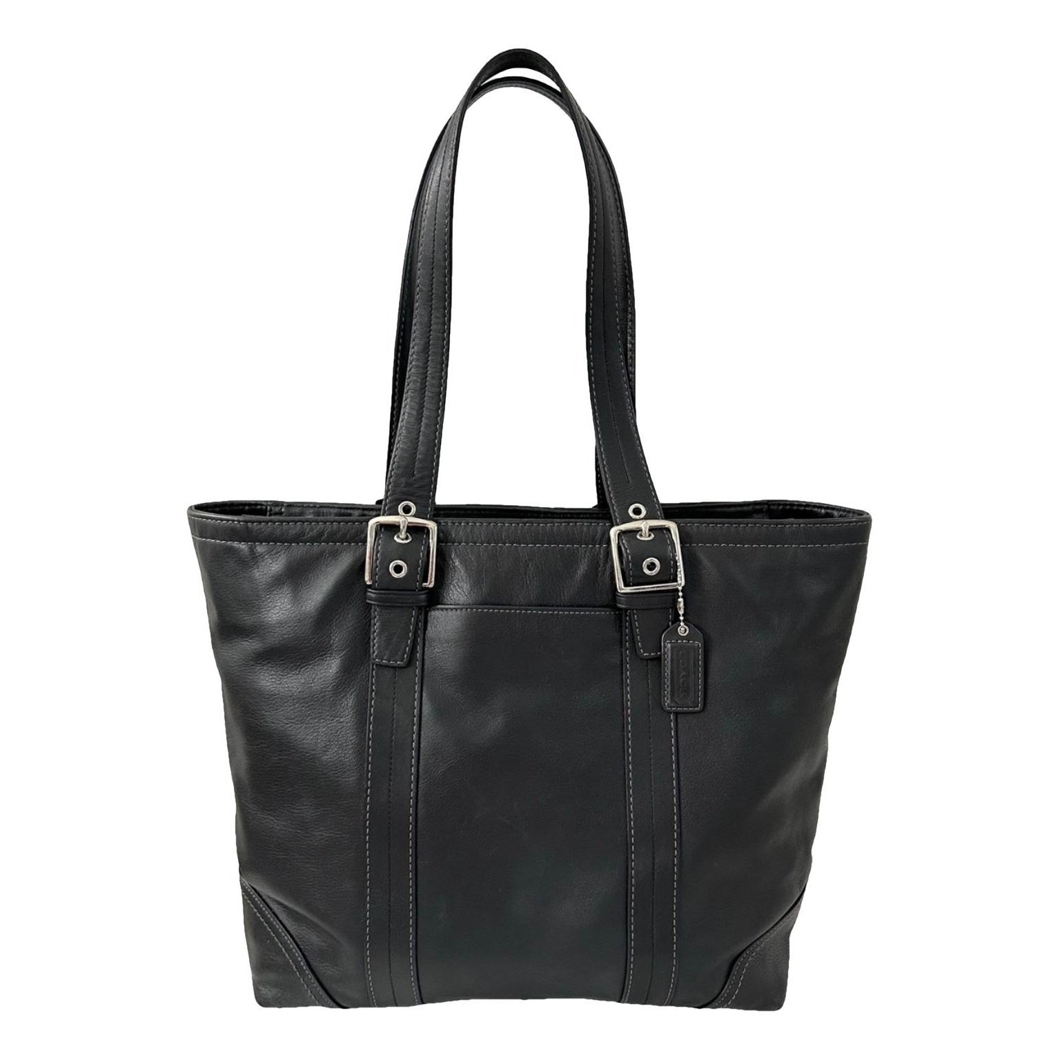 Leather tote