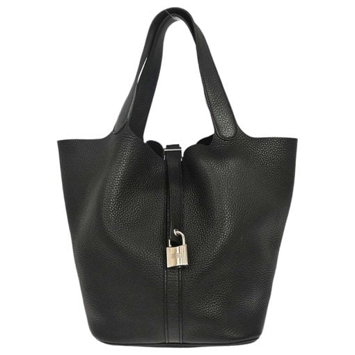 Picotin leather handbag