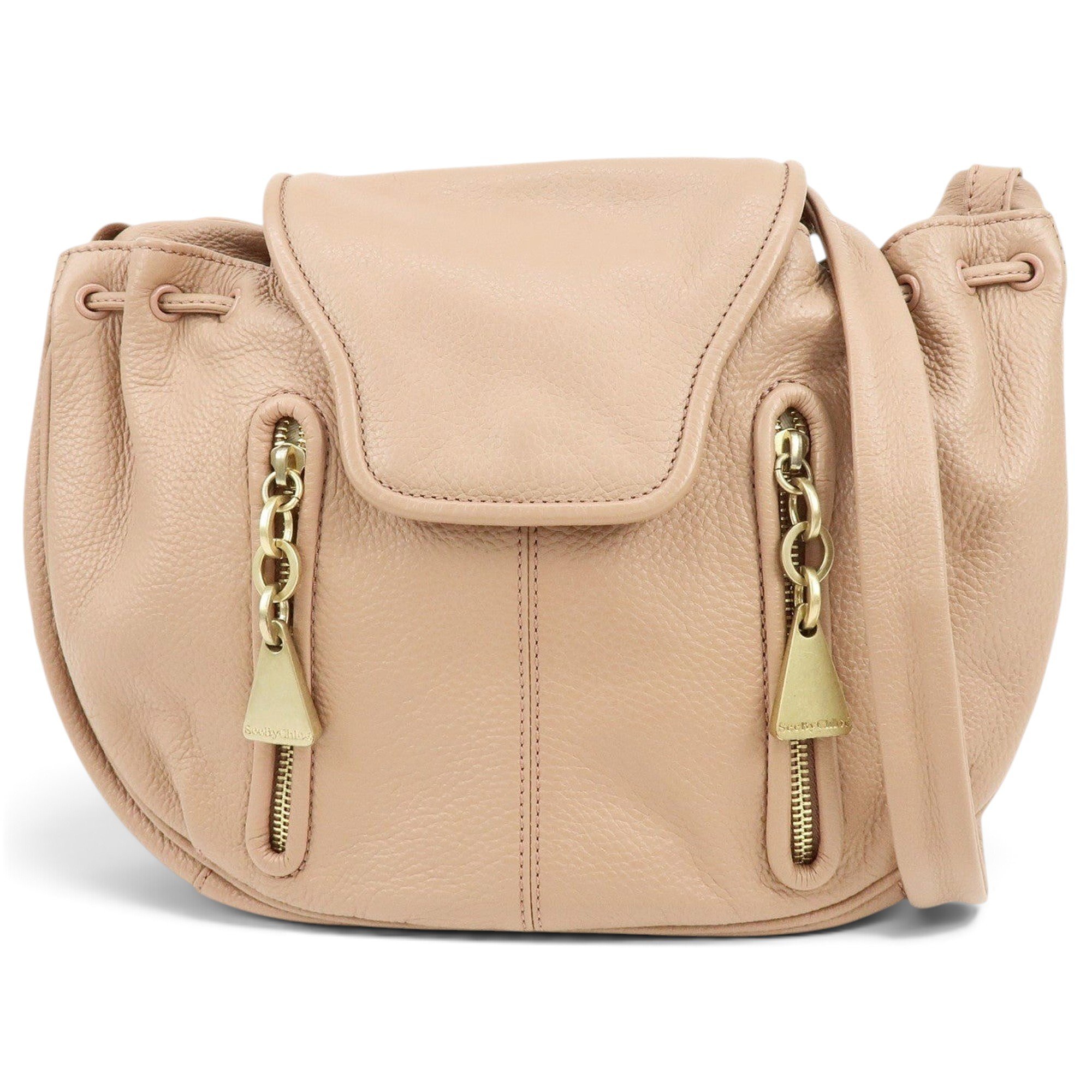 Leather crossbody bag